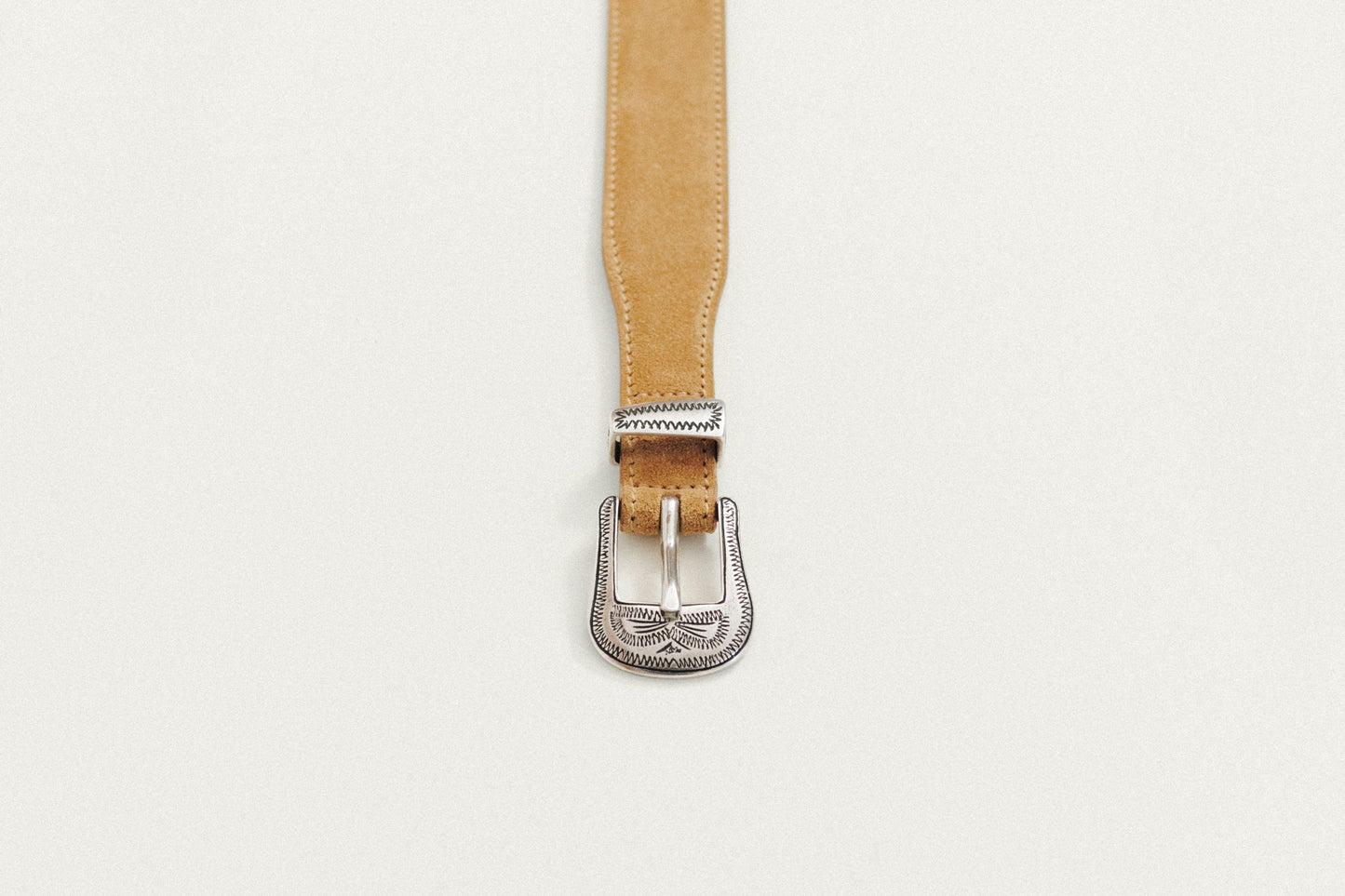CEINTURE GRAVÉE CAMEL