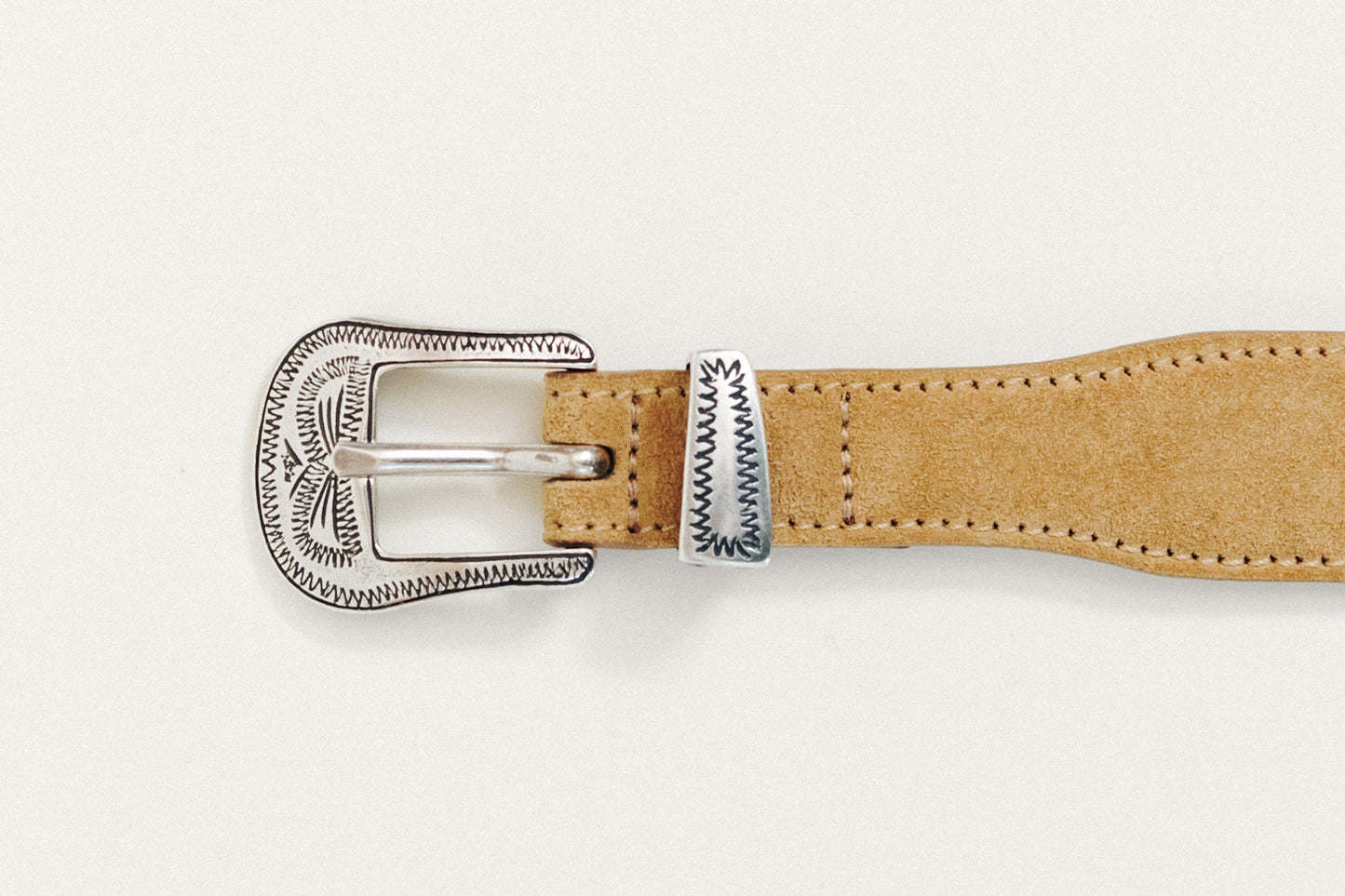CEINTURE GRAVÉE CAMEL