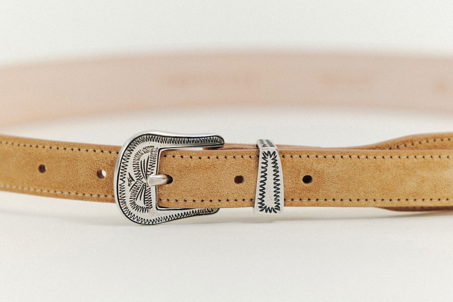 CEINTURE GRAVÉE CAMEL