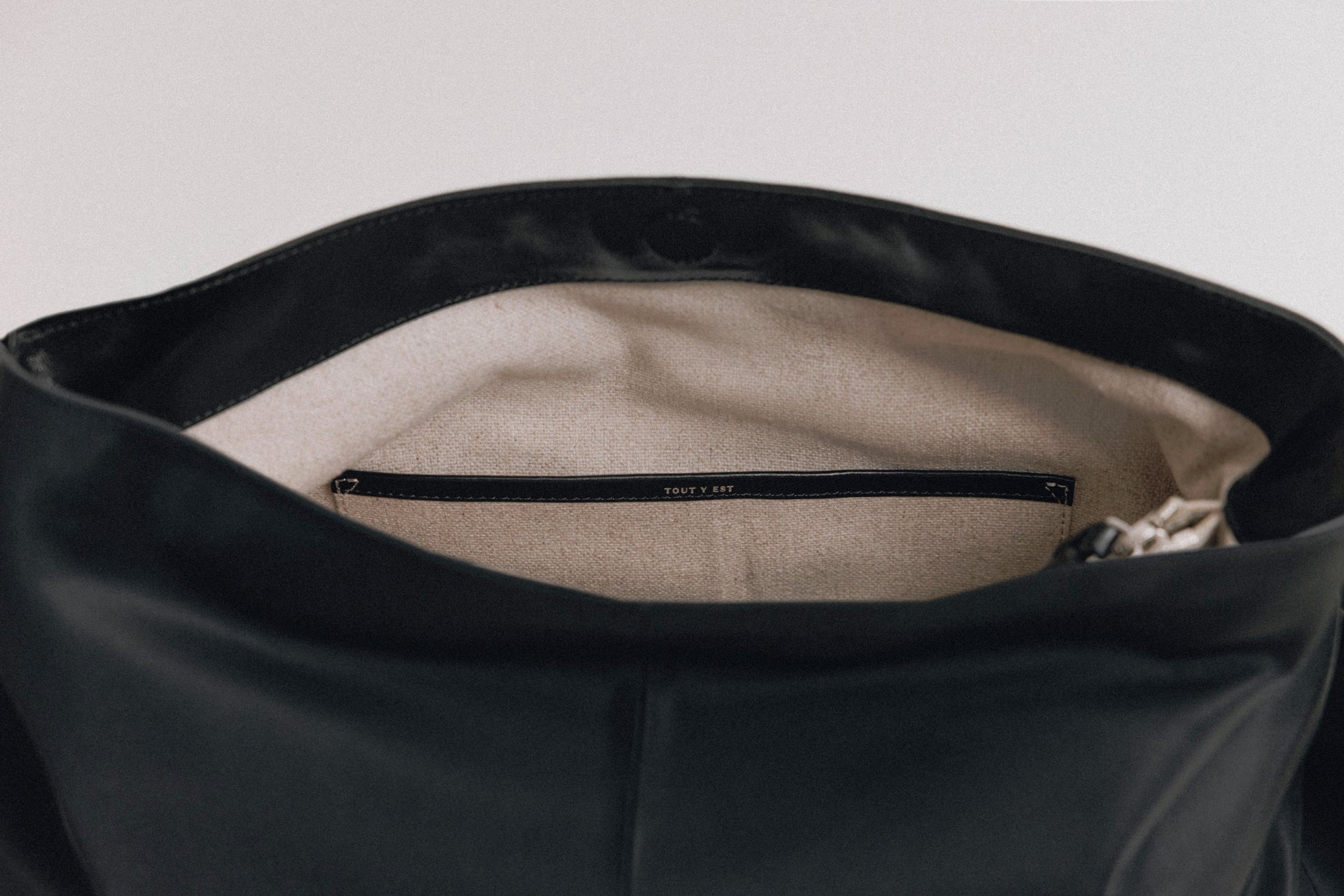 SAC NACELLE TOILE BLACK