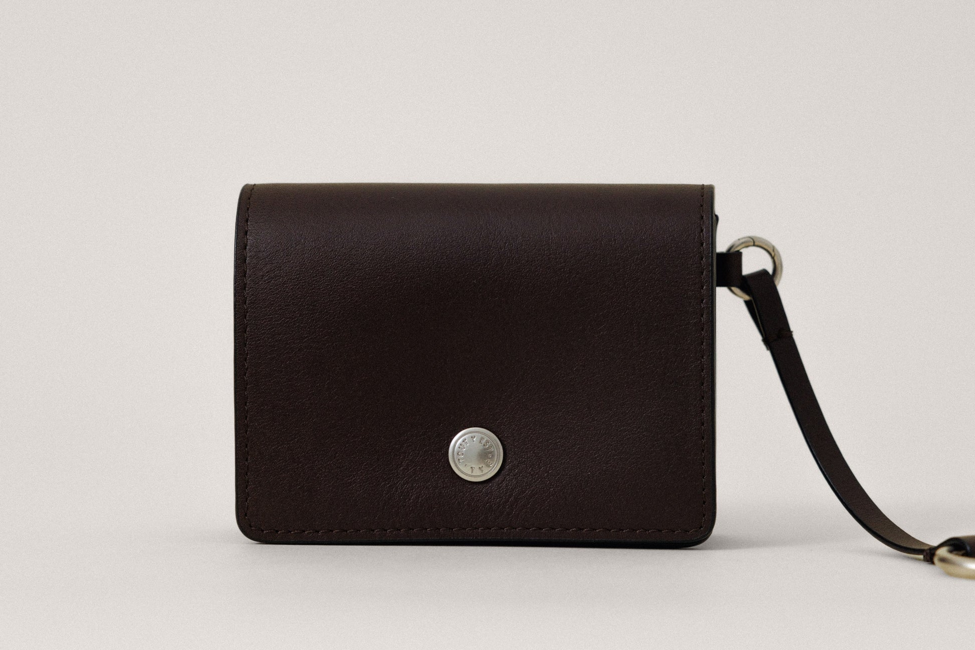 POCHETTE CLÉS CARRÉE BROWN