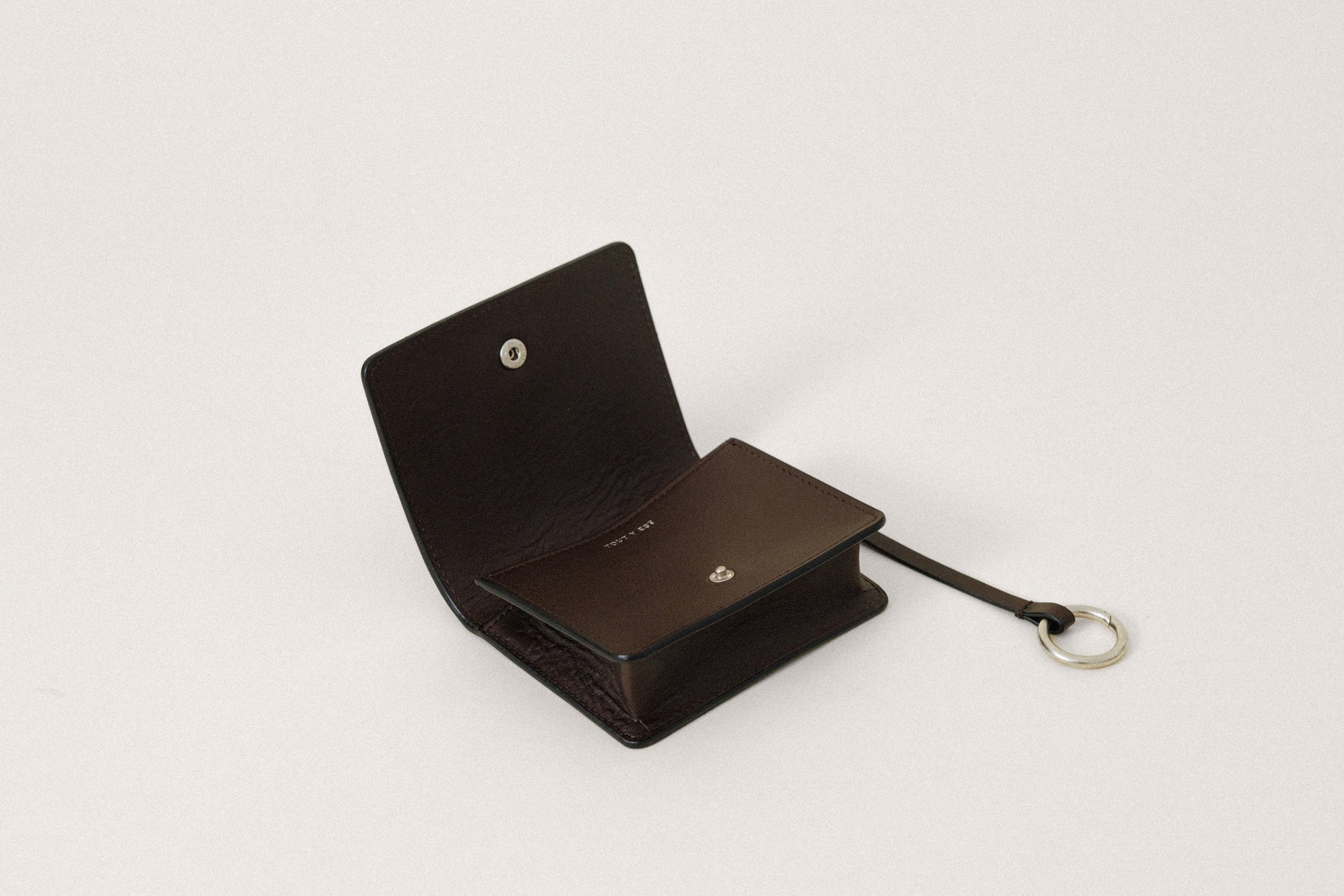 POCHETTE CLÉS CARRÉE BROWN