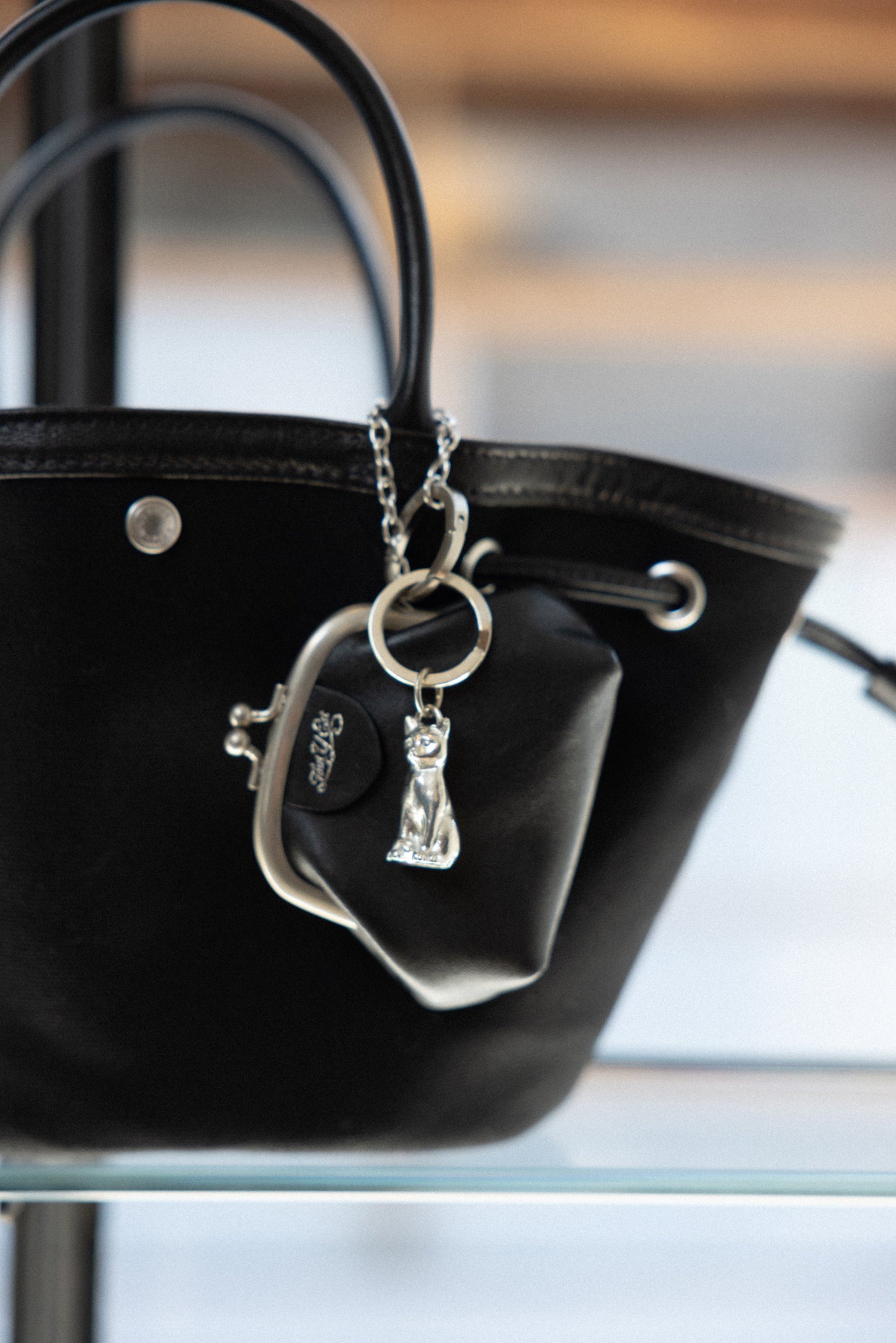 PORTE MONNAIE CLIQUET BLACK