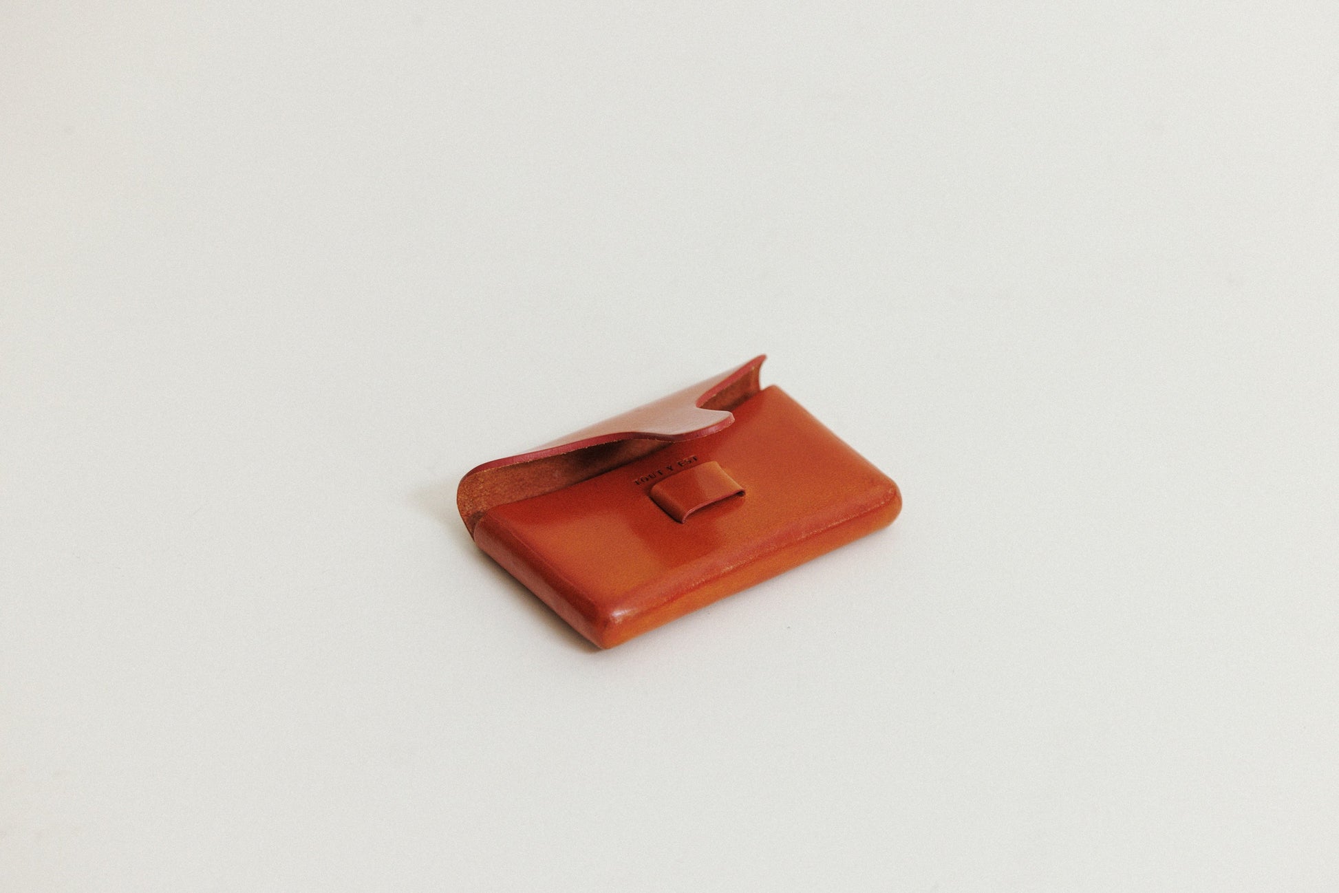 PORTE CARTES FLORENCE ORANGE