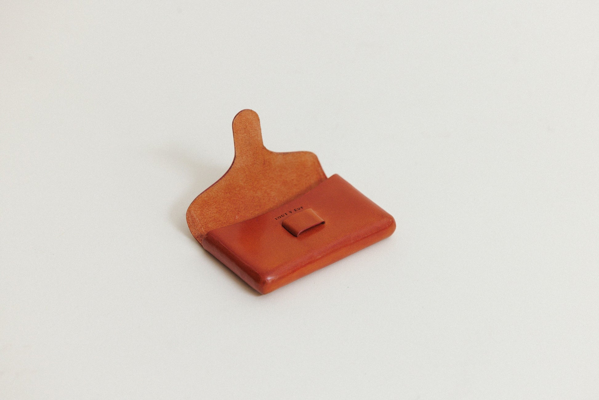 PORTE CARTES FLORENCE ORANGE