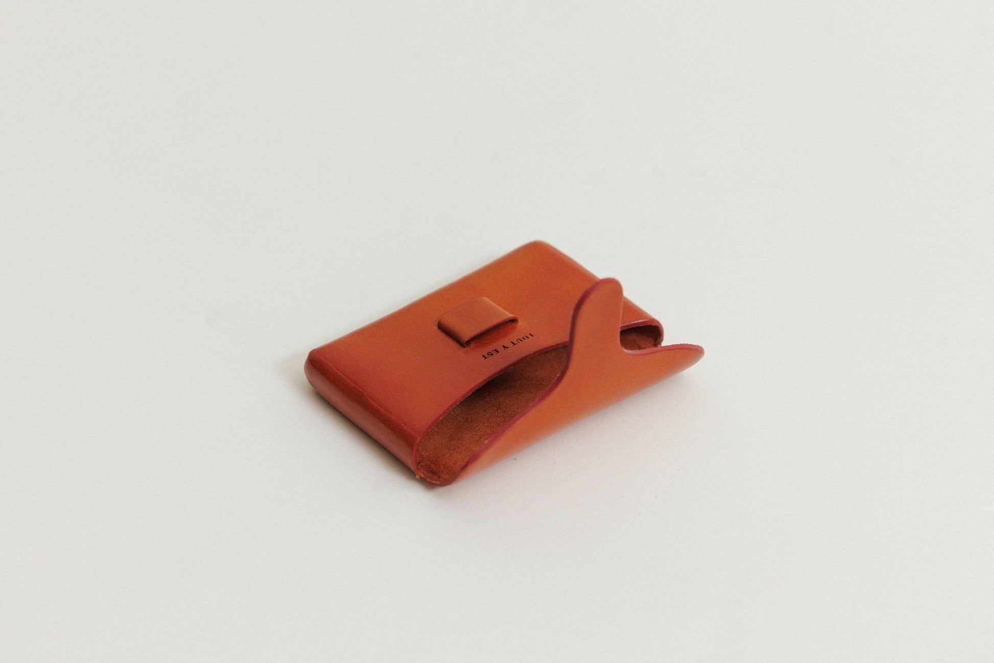 PORTE CARTES FLORENCE ORANGE
