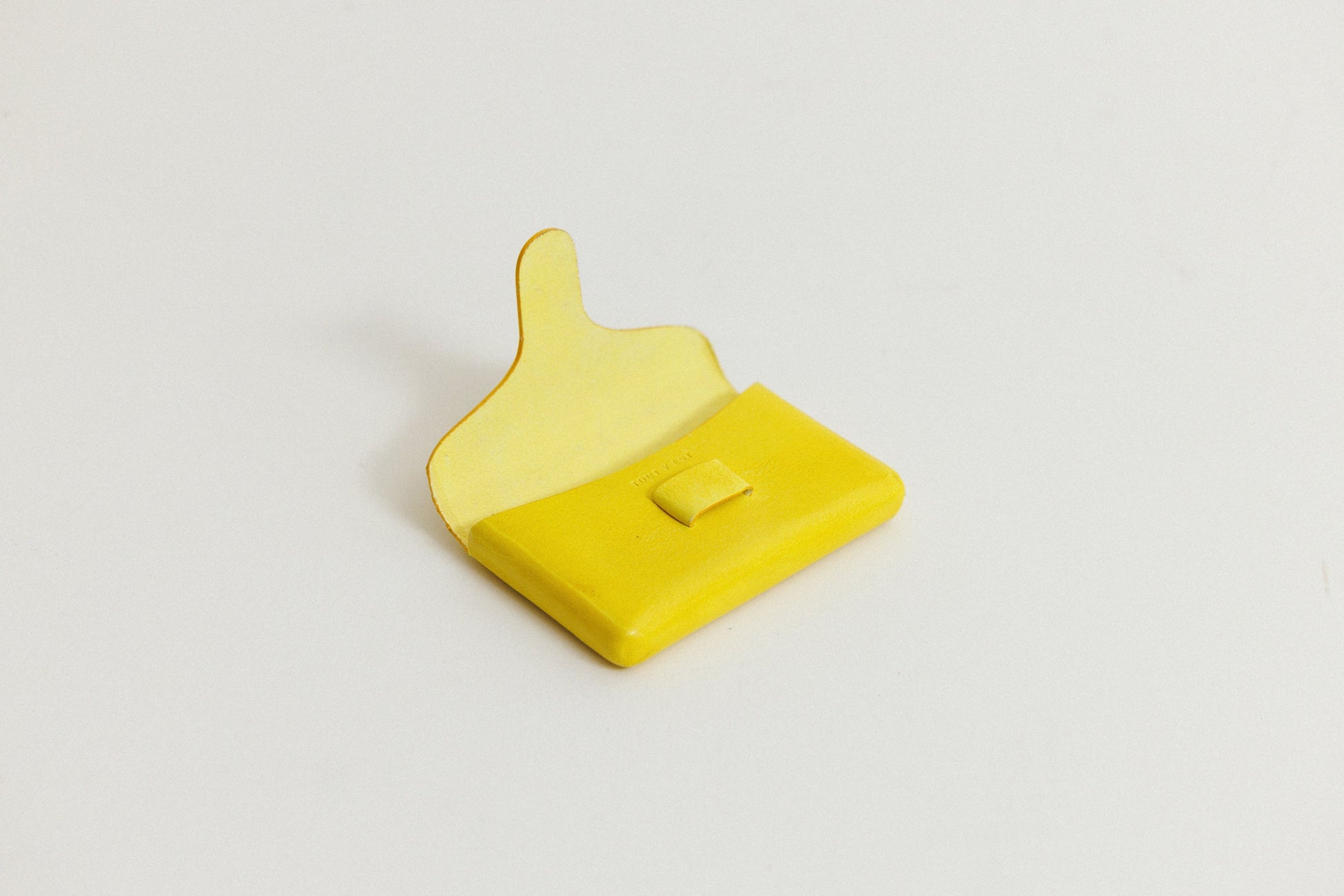 PORTE CARTES FLORENCE YELLOW