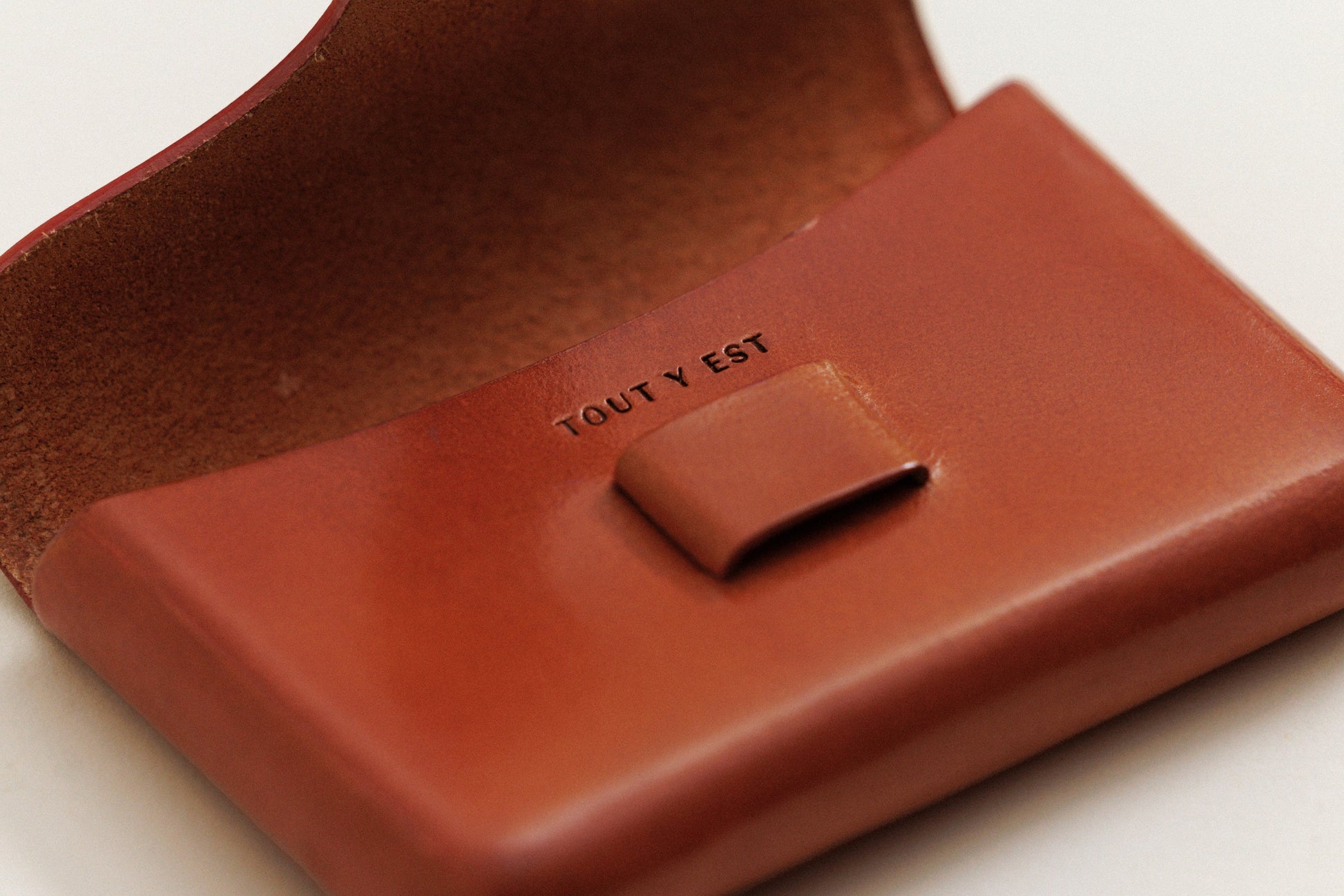 PORTE CARTES FLORENCE ORANGE