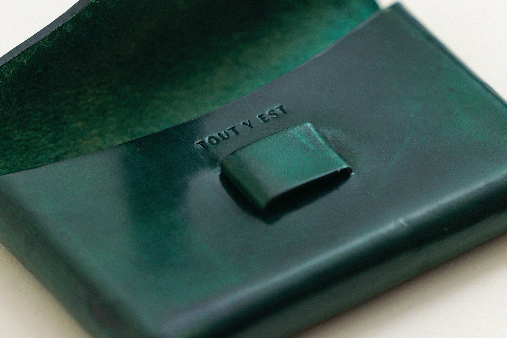PORTE CARTES FLORENCE MEDIUM GREEN