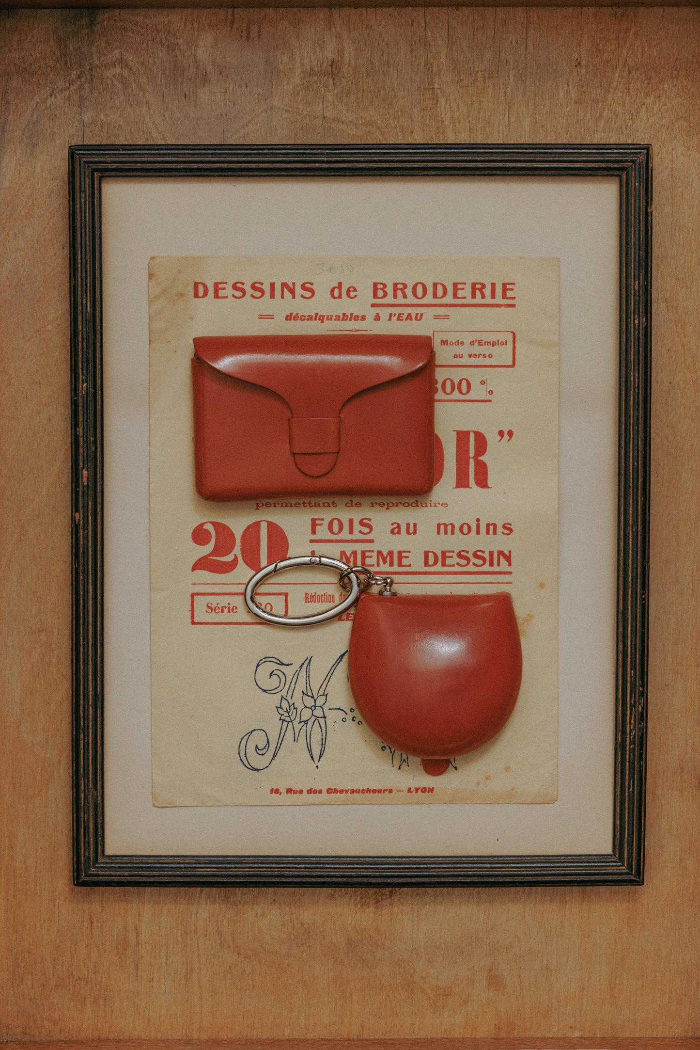 PORTE CARTES FLORENCE ORANGE