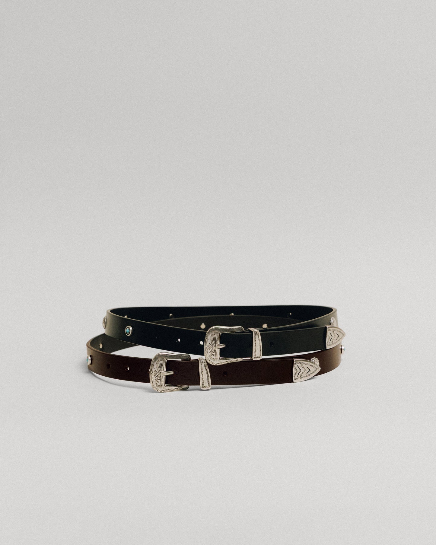CEINTURE GRAVÉE BROWN