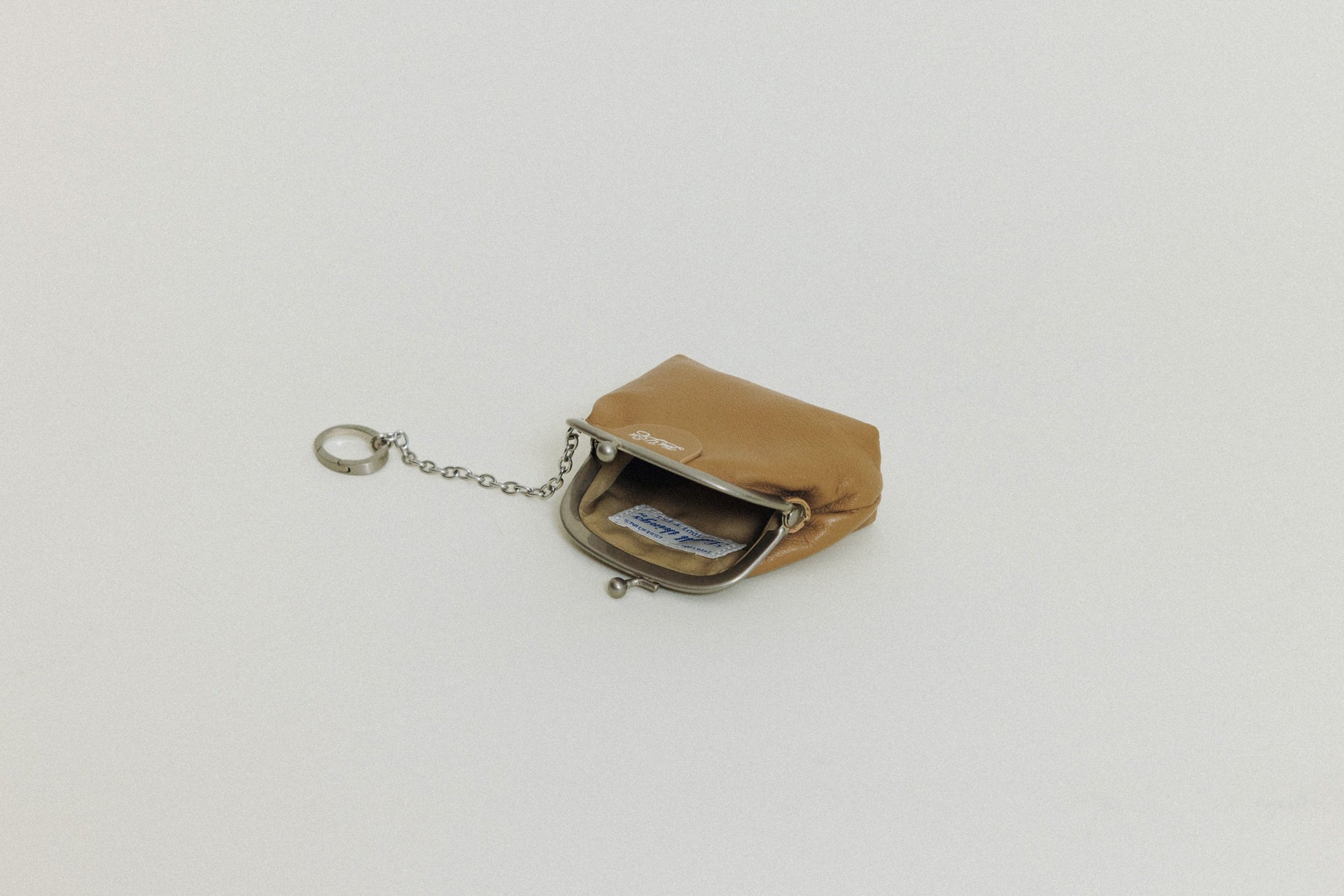 PORTE MONNAIE CLIQUET CAMEL