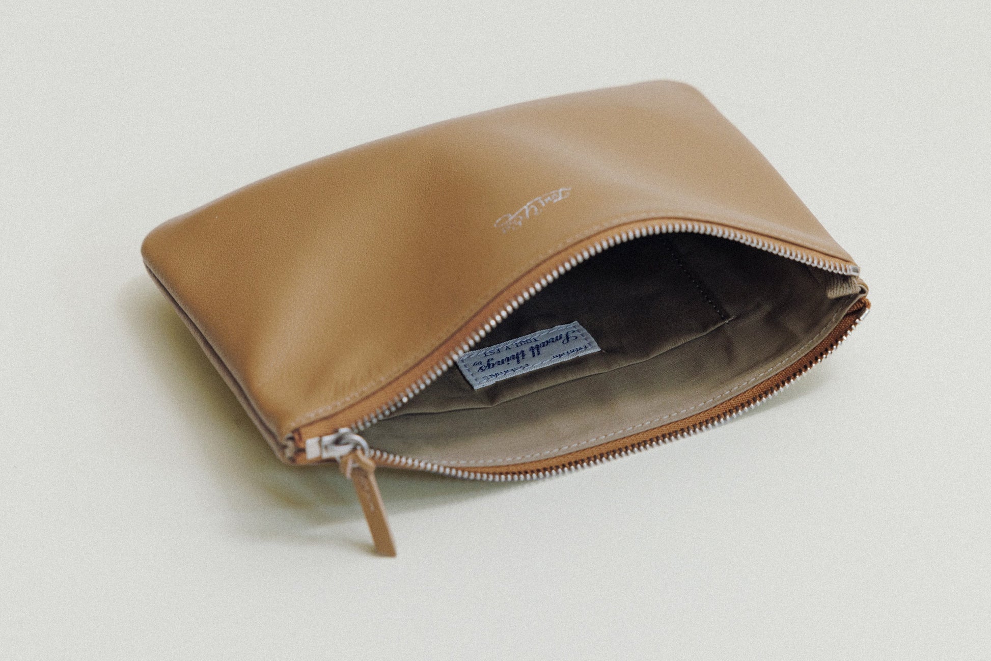 POCHETTE LISSE CAMEL