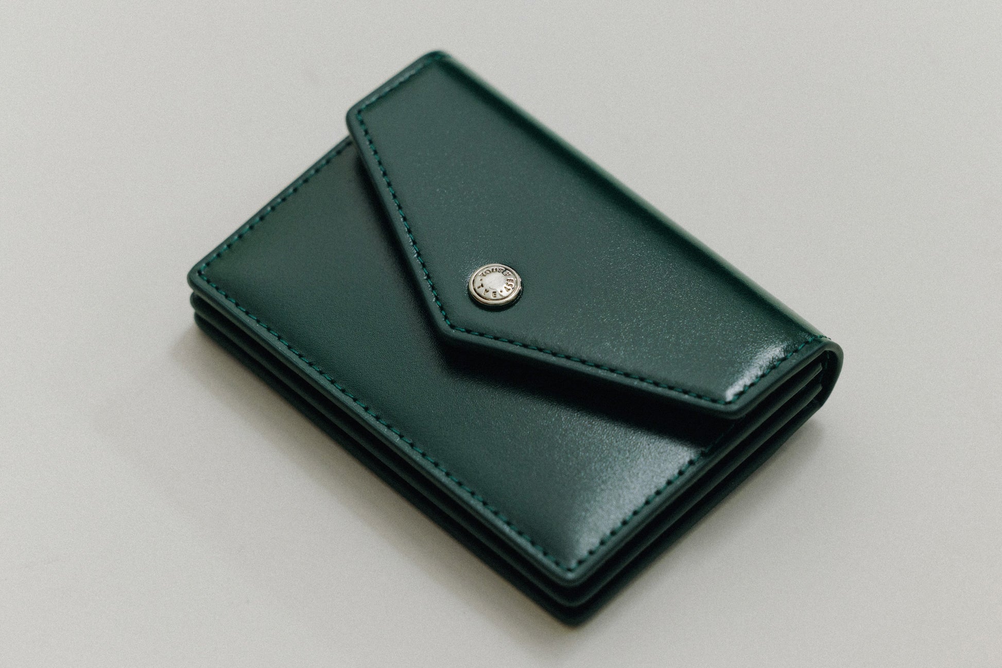 PORTE CARTES SNAP GREEN