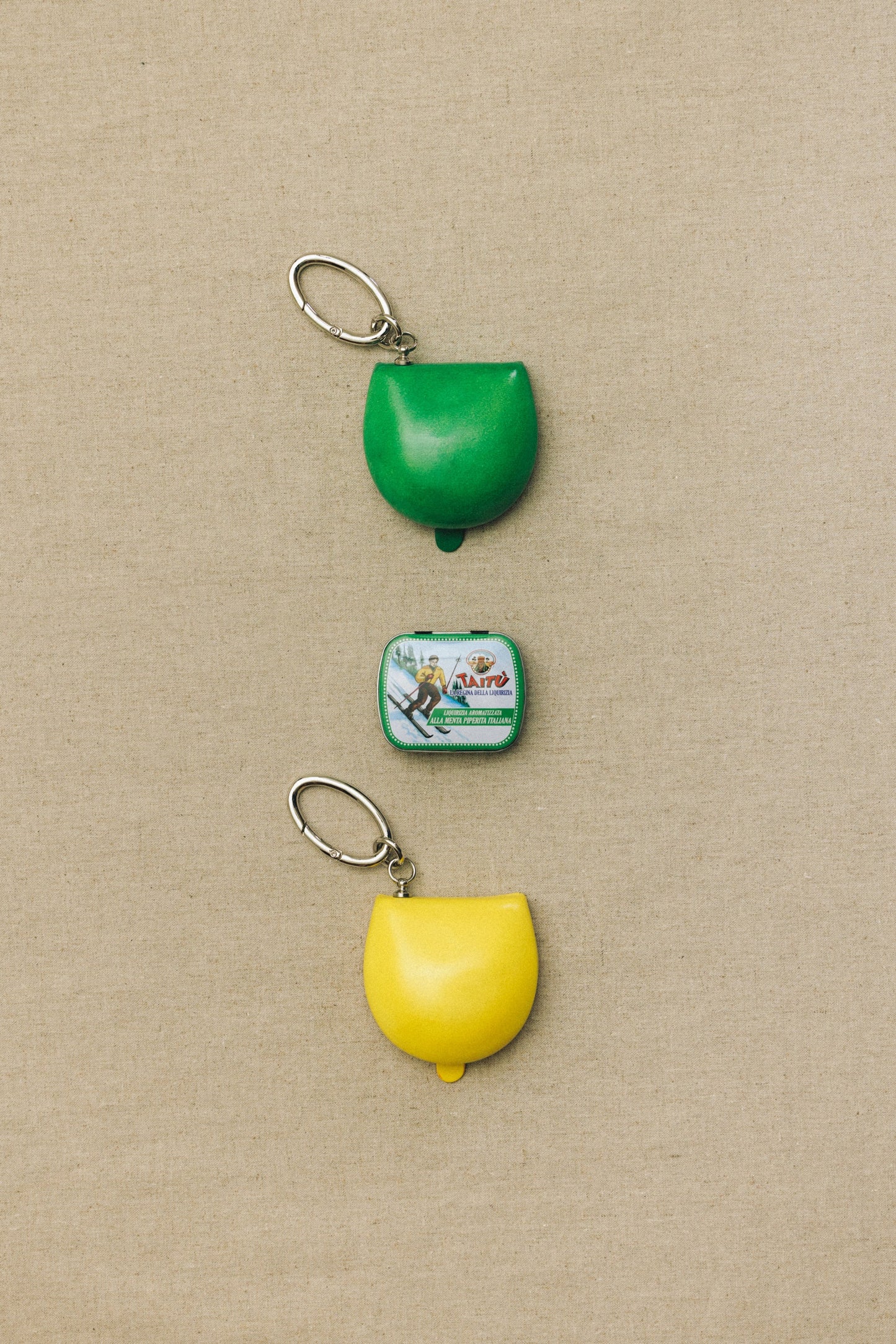 PORTE MONNAIES FLORENCE LIGHT GREEN