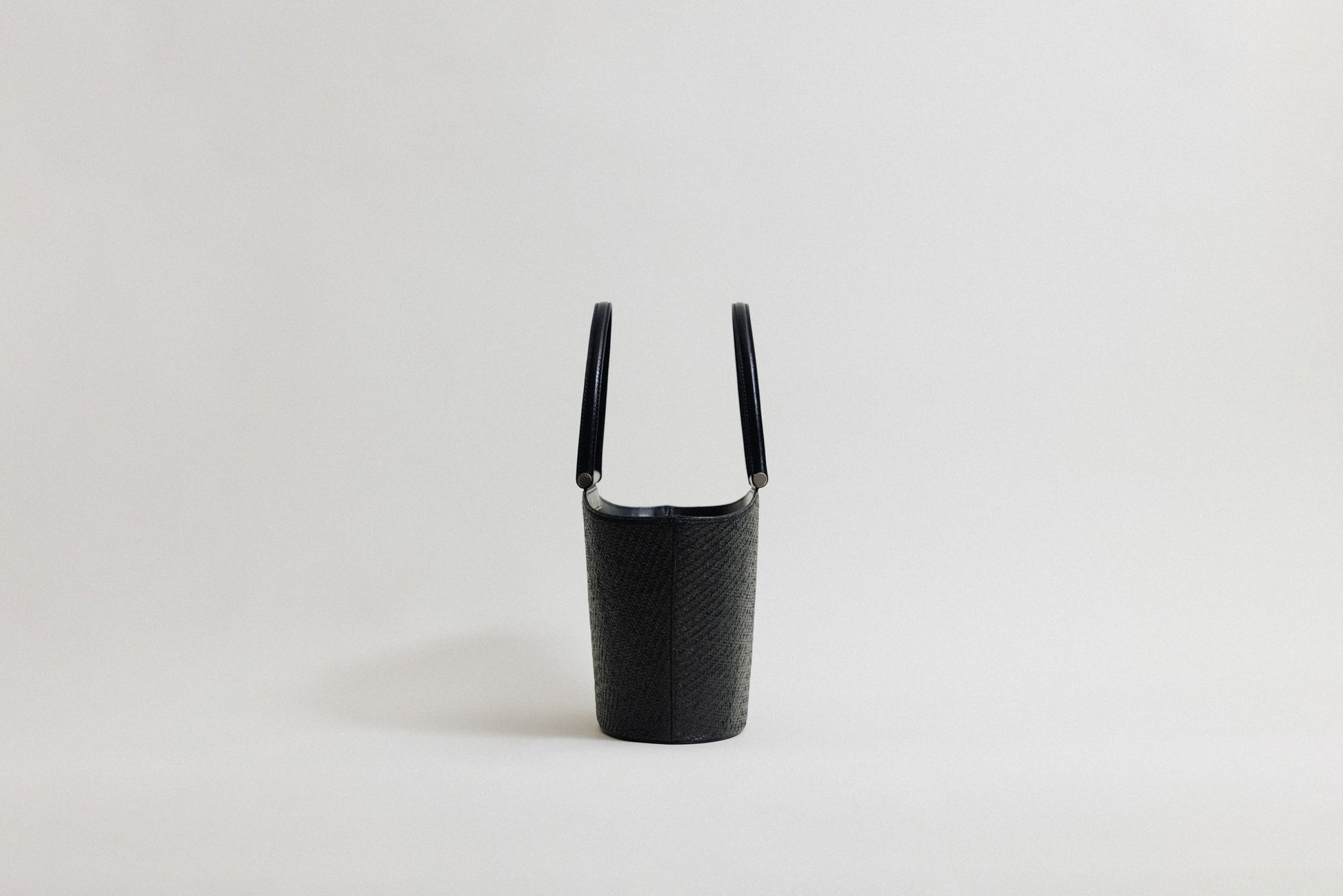 SAC ÉTIRÉ RATTAN SMALL BLACK
