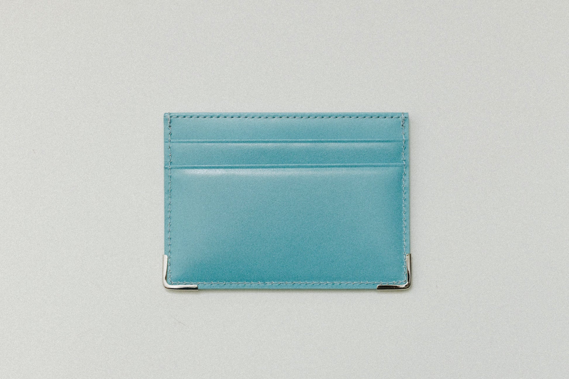 PORTE CARTES ANGLES TURQUOISE