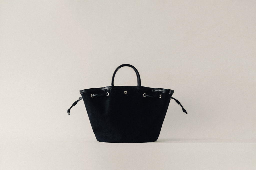 SAC COQUILLE SMALL BLACK