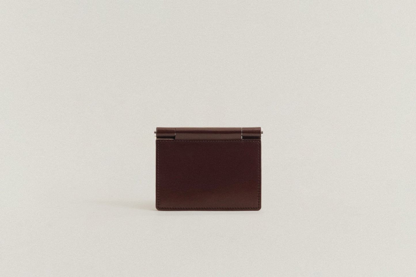 PORTE CARTES DE VISITE PAUMELLE BROWN / NATURAL