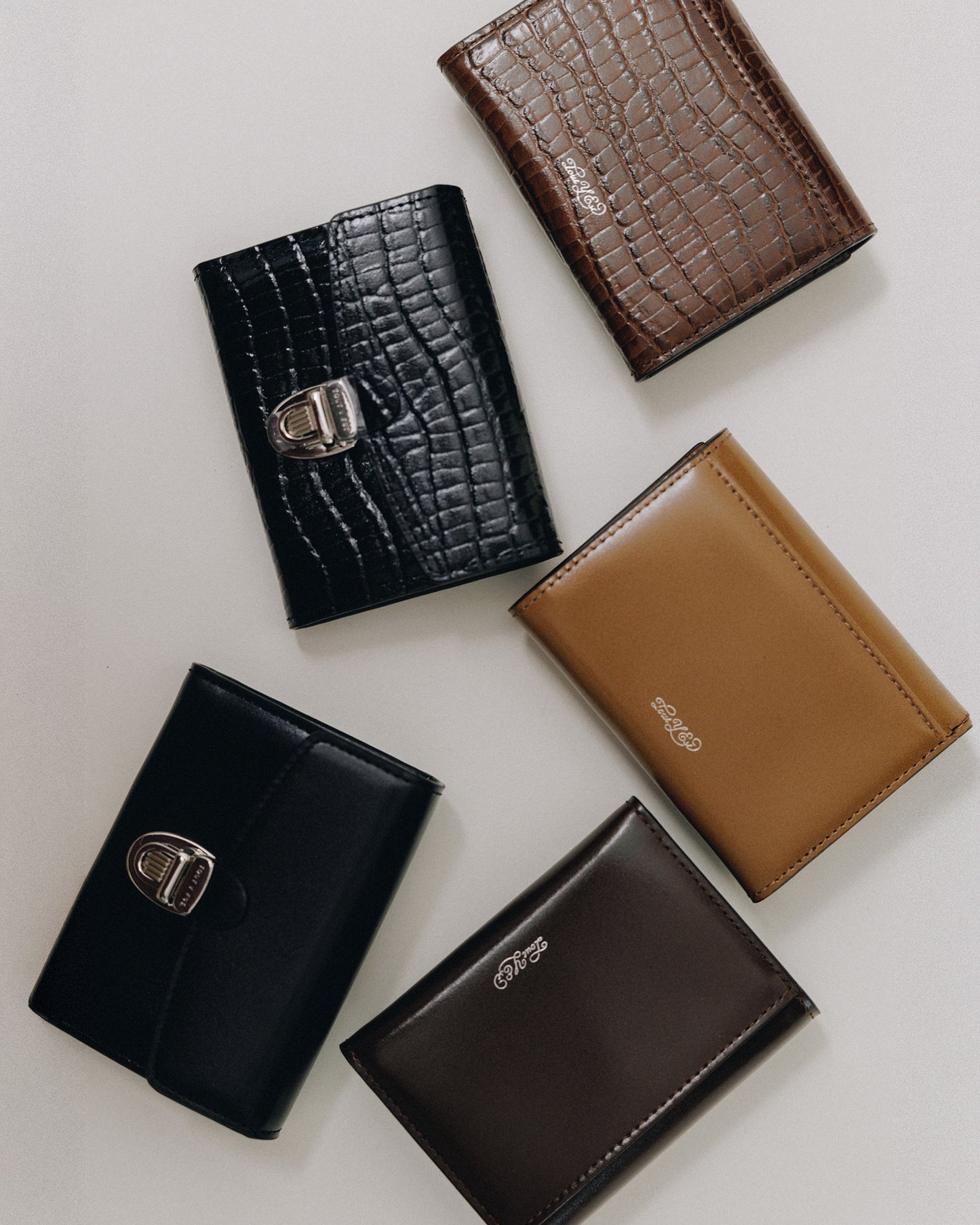 PORTE CARTES LOQUET BROWN