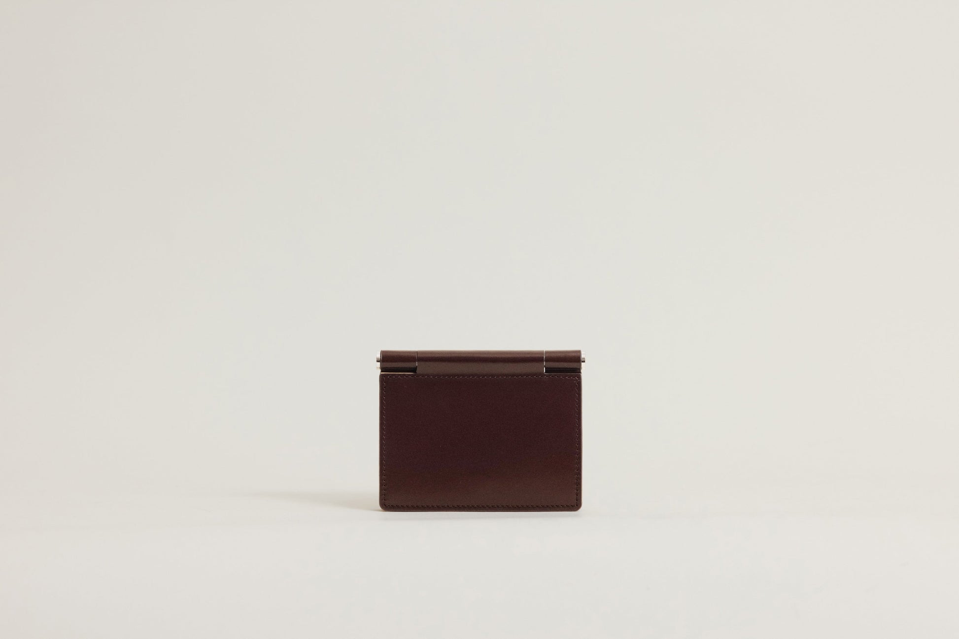 PORTE CARTES DE VISITE PAUMELLE BROWN / NATURAL