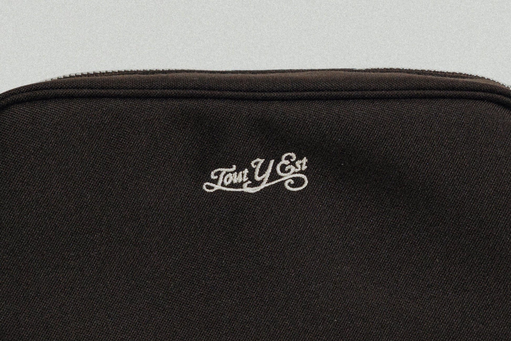POCHETTE PAVÉ BROWN