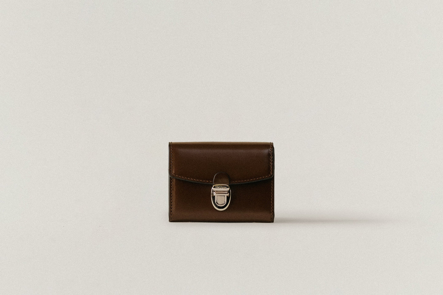 PORTE CARTES LOQUET BROWN