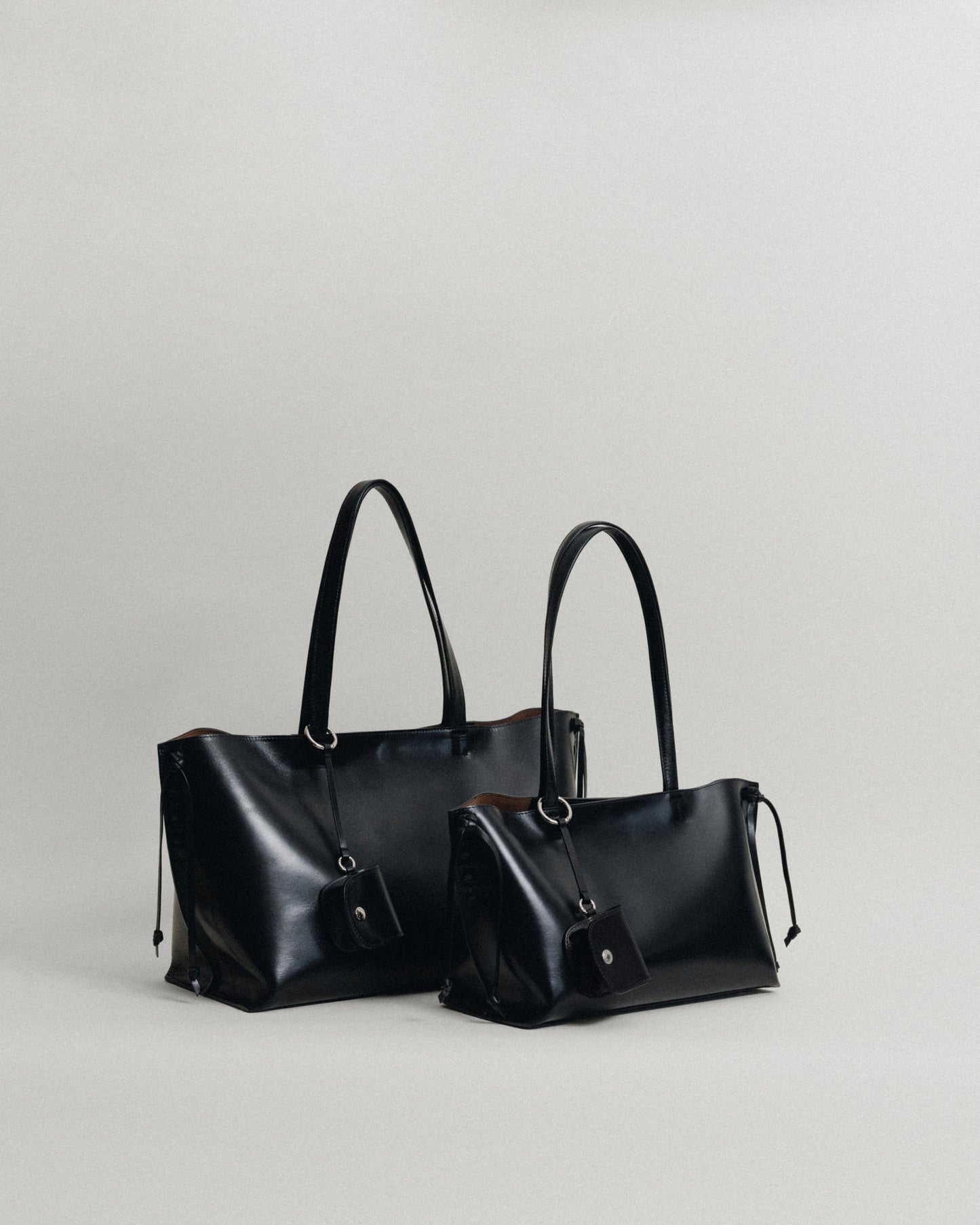 SAC TRESSÉ SMALL BLACK