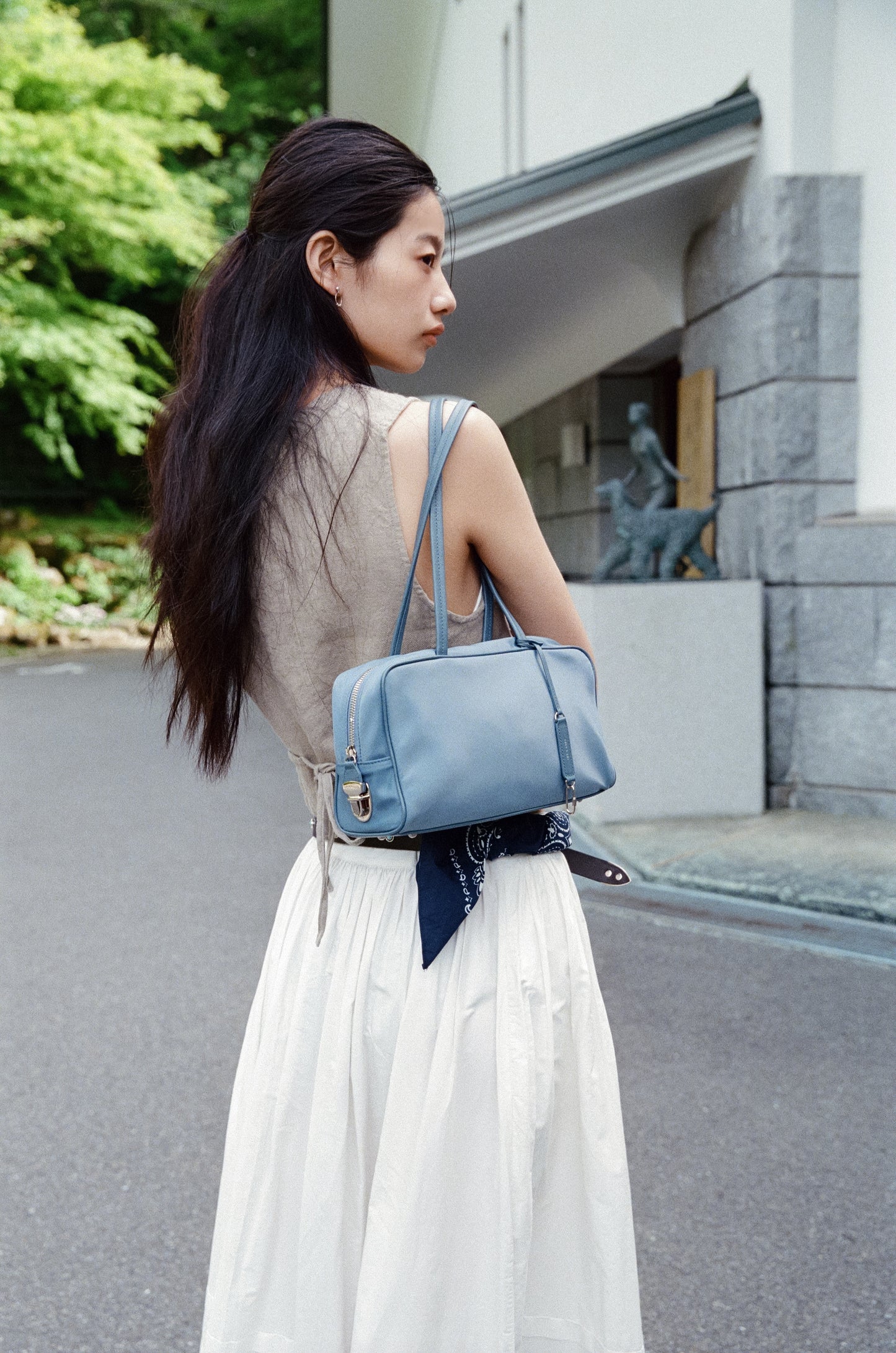 SAC LOQUET NYLON SMALL SKYBLUE