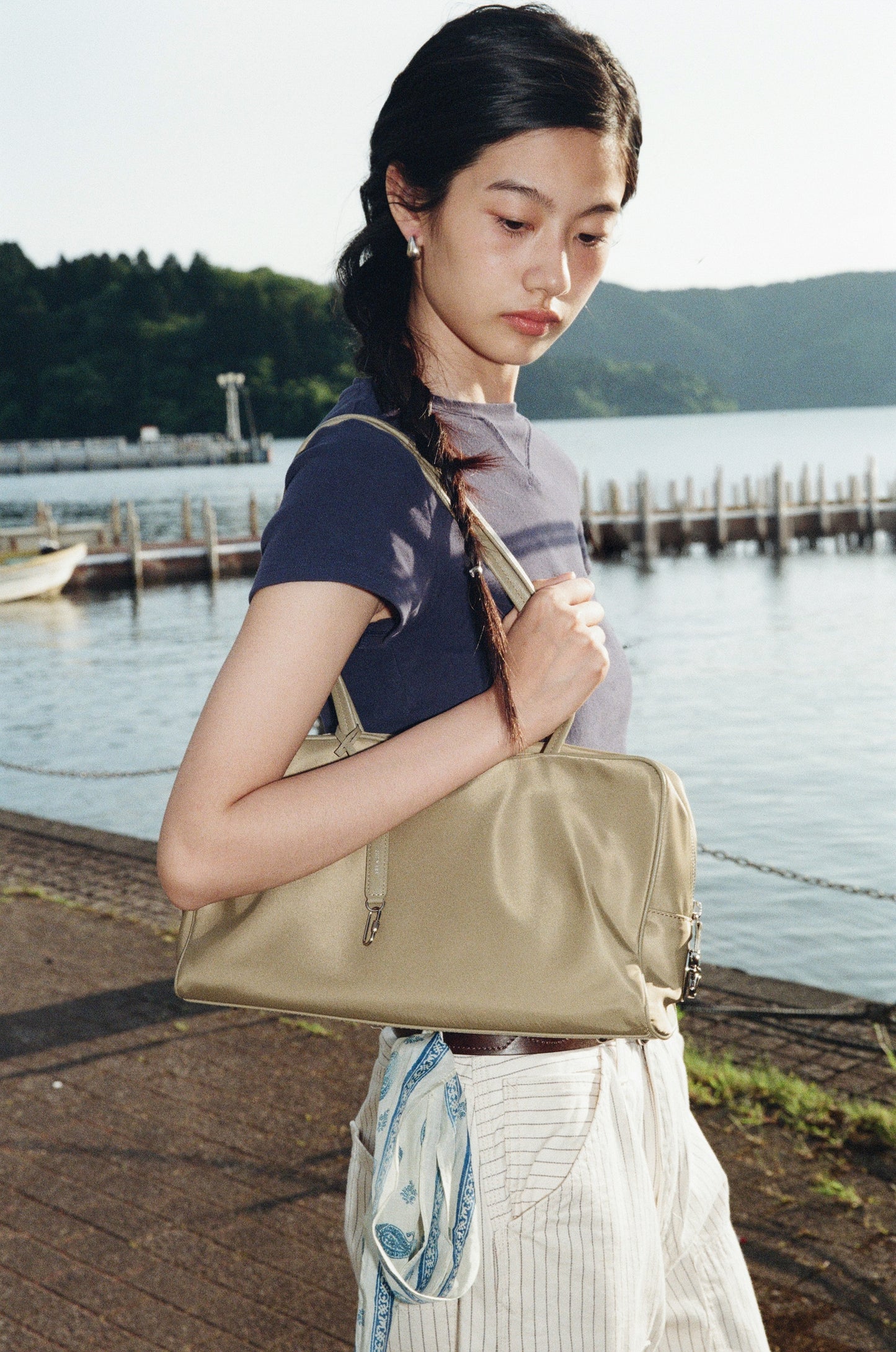 SAC LOQUET NYLON BEIGE