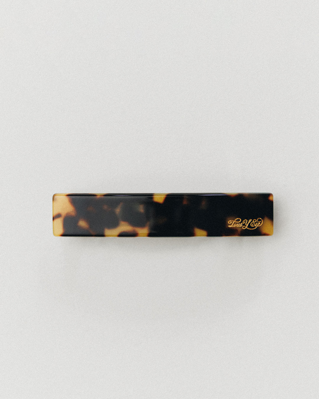 BARRETTE CARRÉE LEOPARD