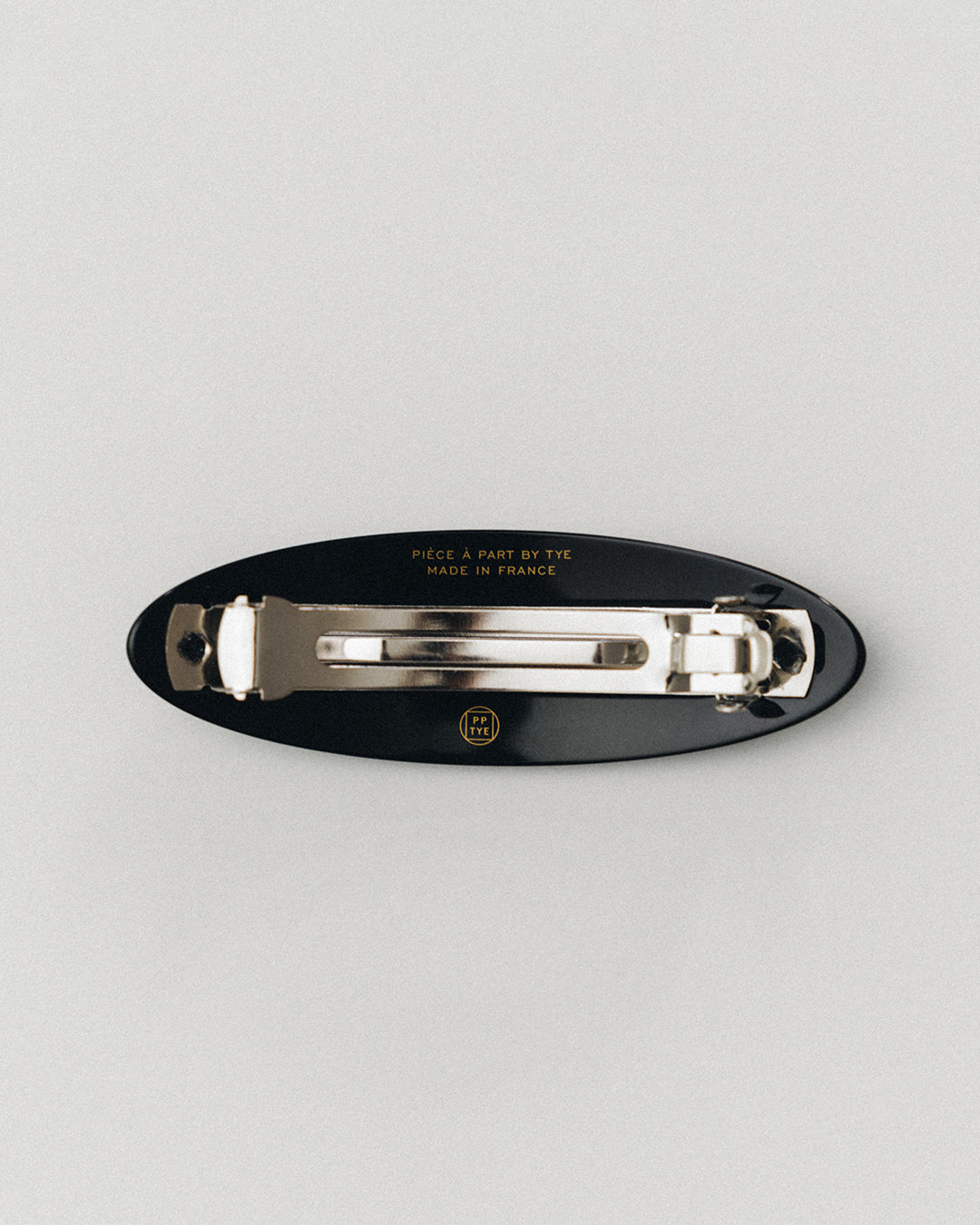 BARRETTE OVALE BLACK