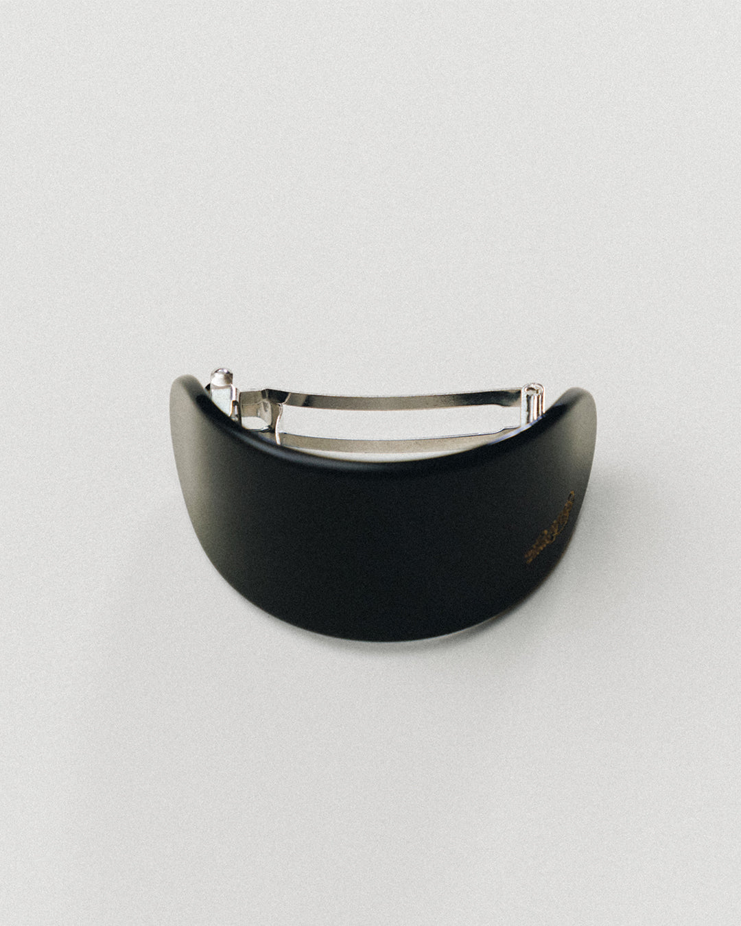 BARRETTE DEMI-LUNE BLACK