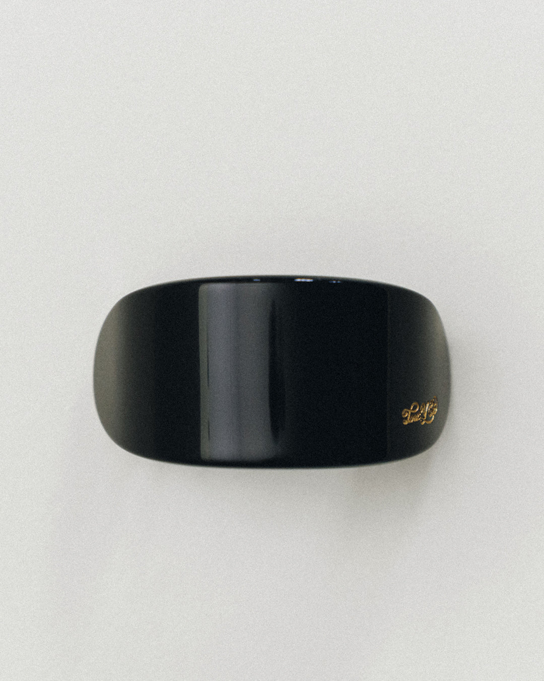 BARRETTE DEMI-LUNE BLACK