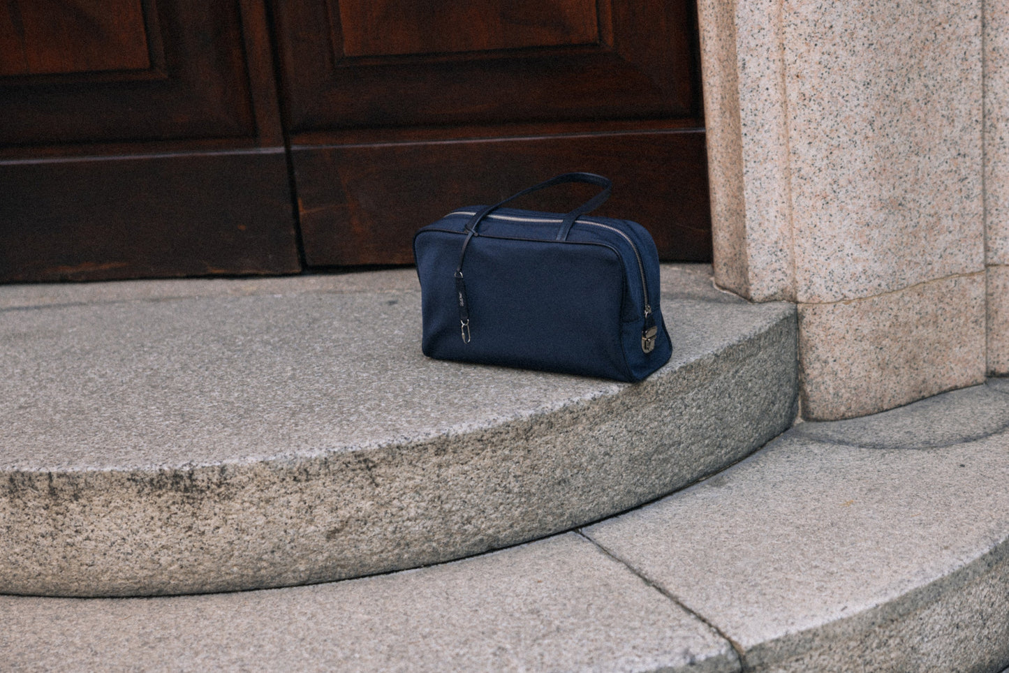 SAC LOQUET TOILE NAVY