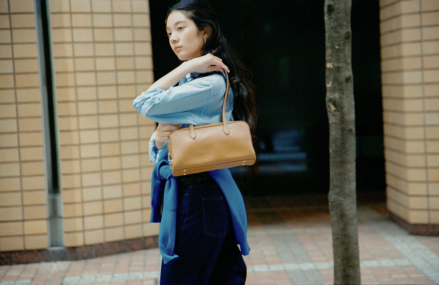 SAC LOQUET SMALL SOFT CARAMEL