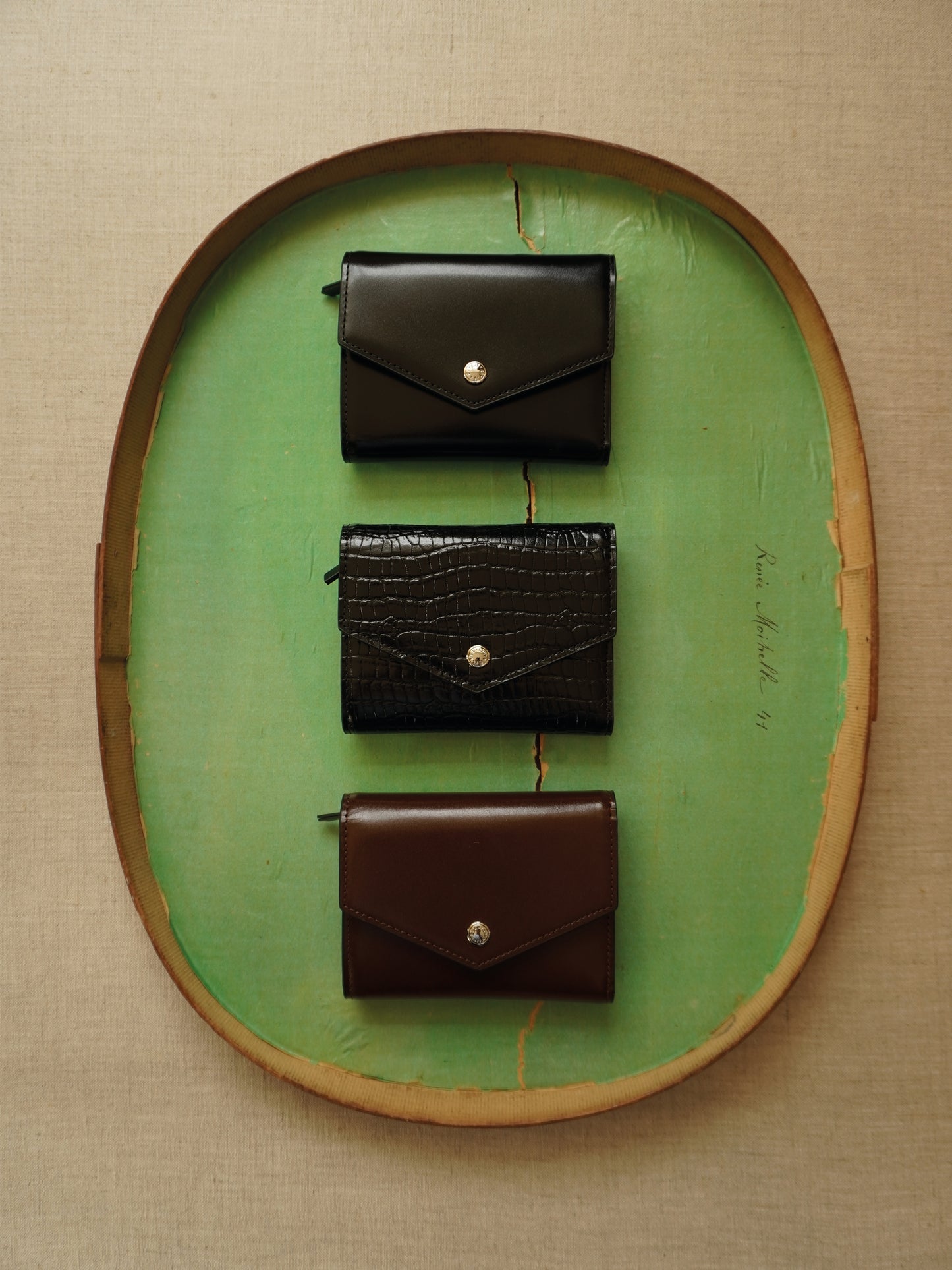 PORTEFEUILLE SNAP BROWN
