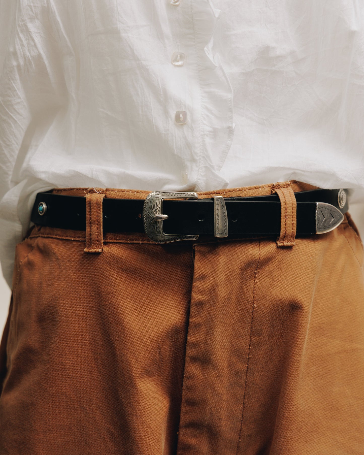 CEINTURE GRAVÉE BLACK