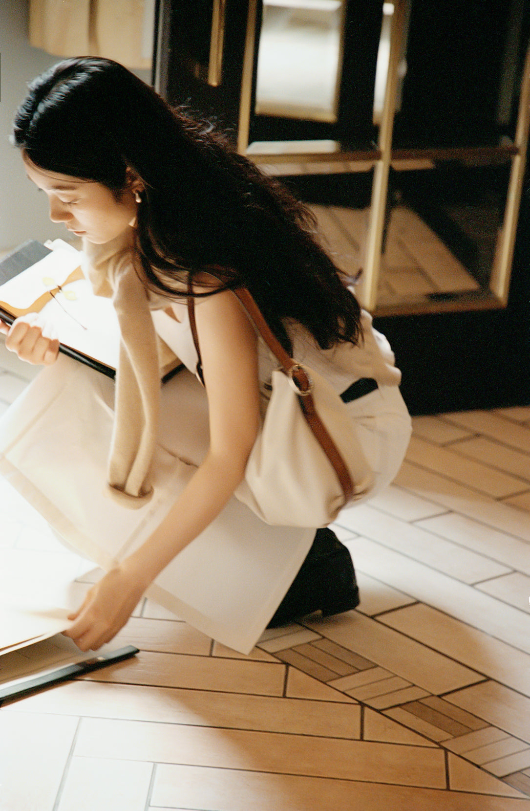 SAC CANOT TOILE SMALL IVORY – TOUT Y EST EN
