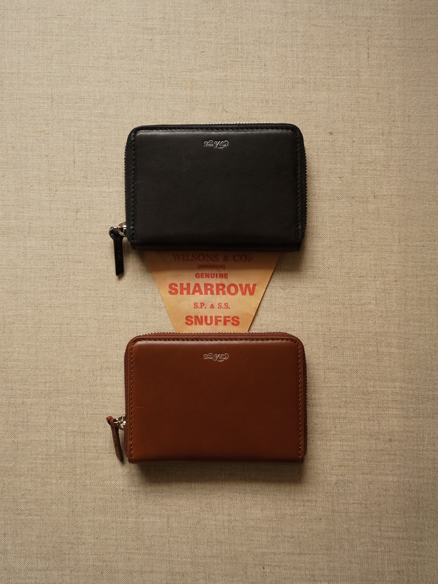 PORTE CARTES ZIPPÉ BLACK