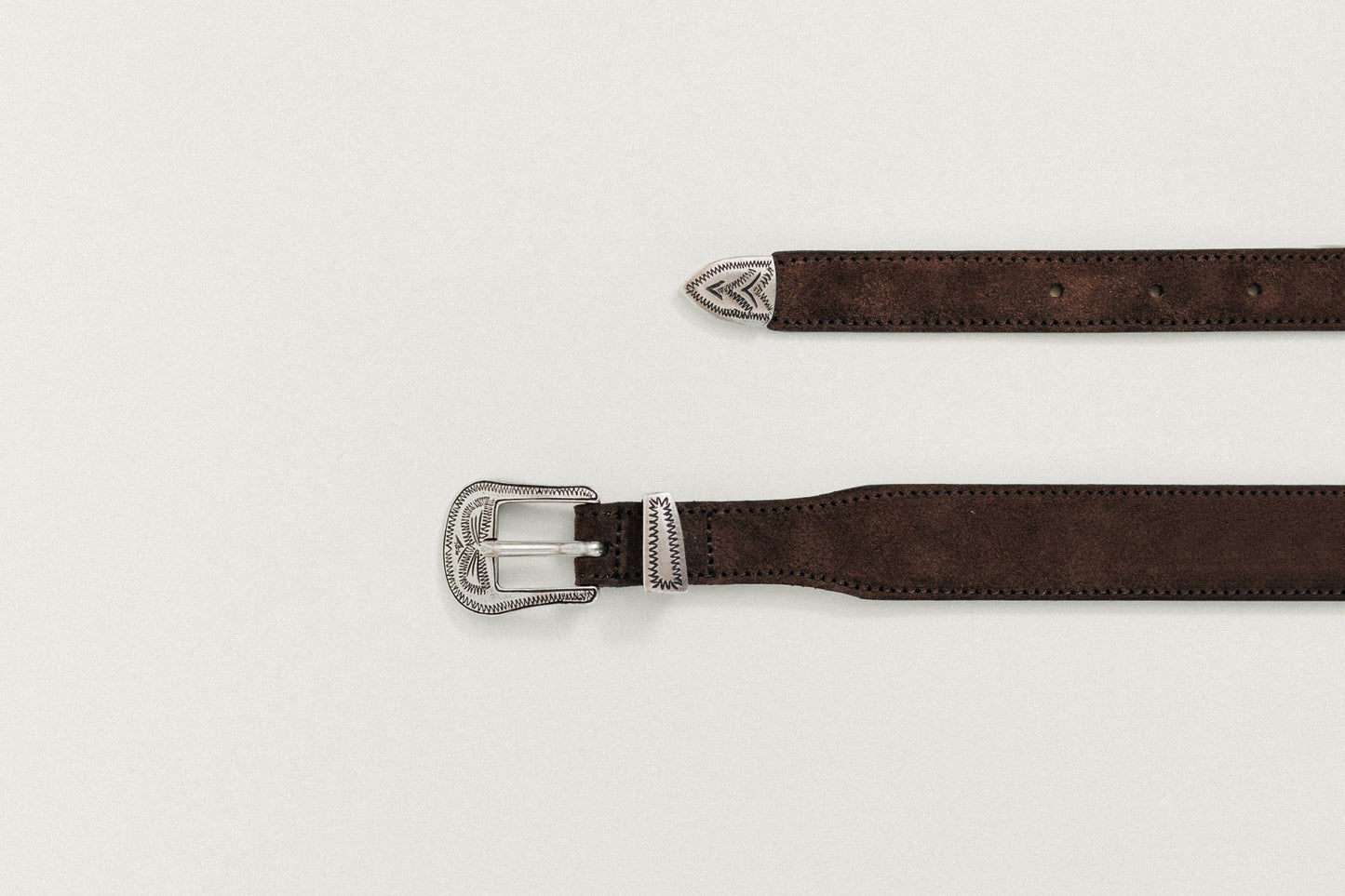 CEINTURE GRAVÉE BROWN