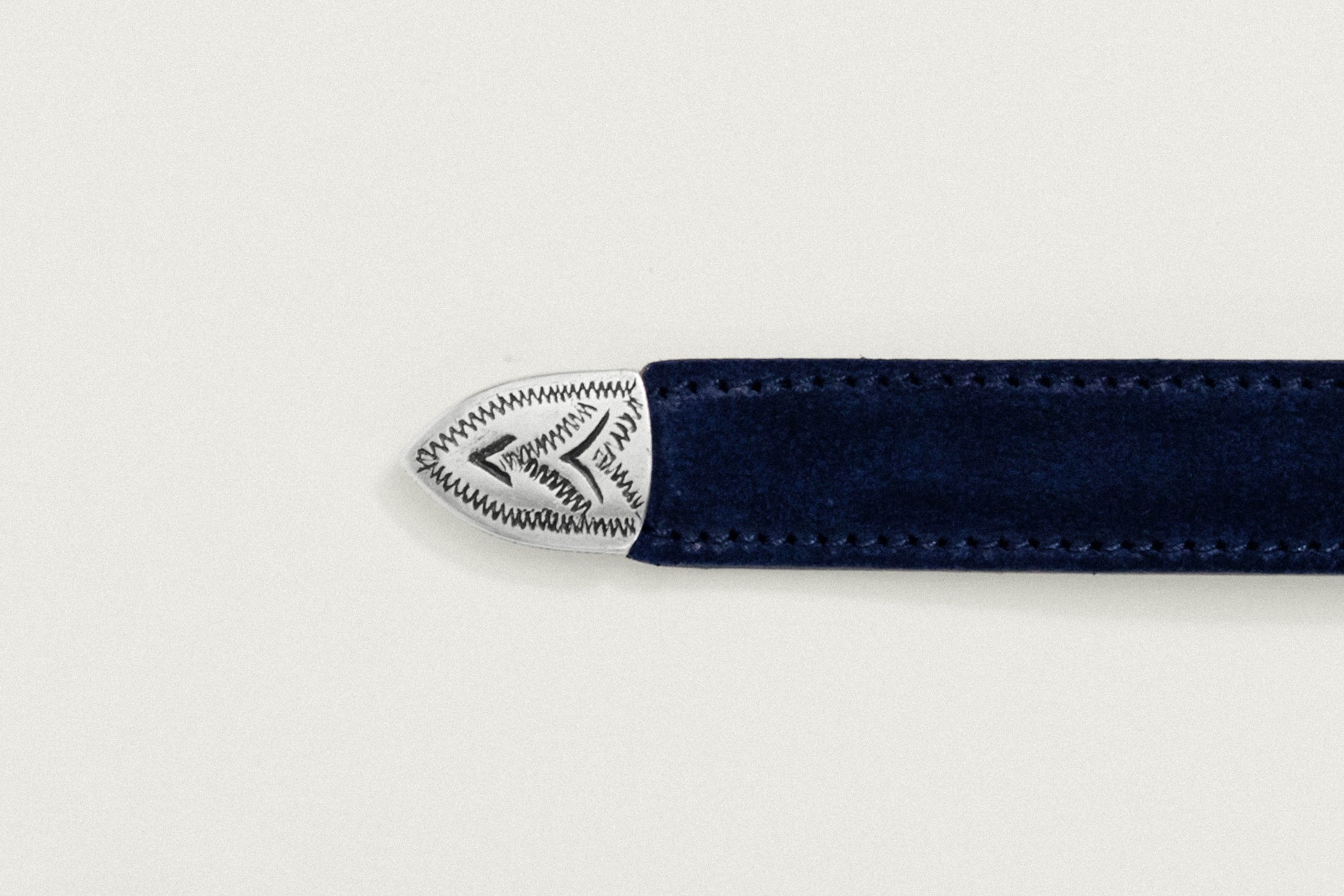 CEINTURE GRAVÉE NAVY