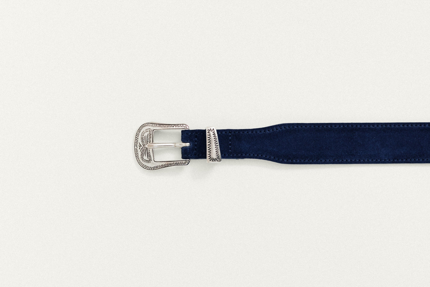 CEINTURE GRAVÉE NAVY