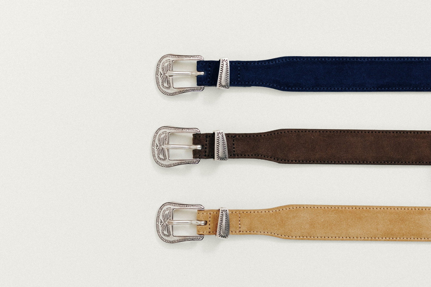 CEINTURE GRAVÉE NAVY