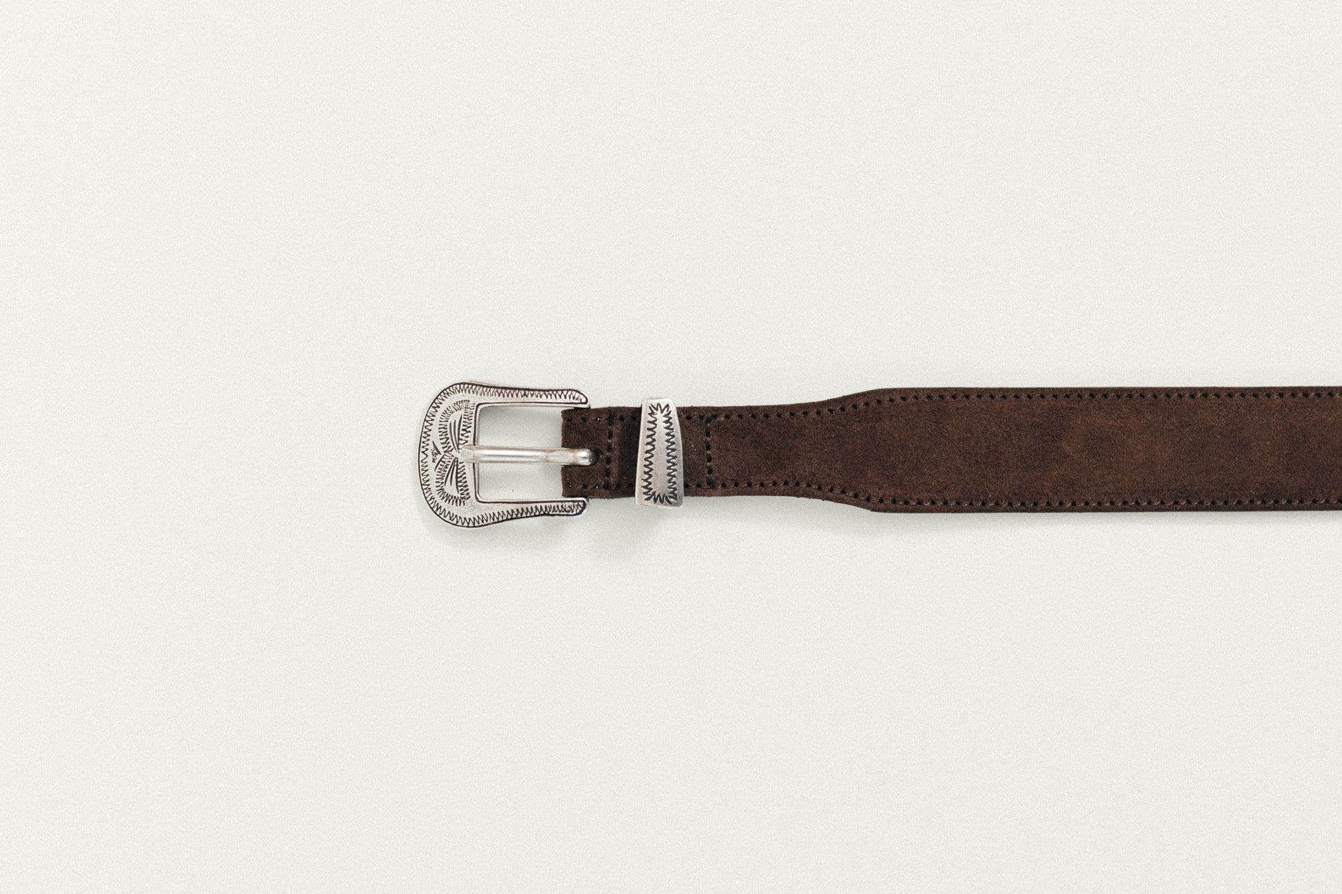 CEINTURE GRAVÉE BROWN