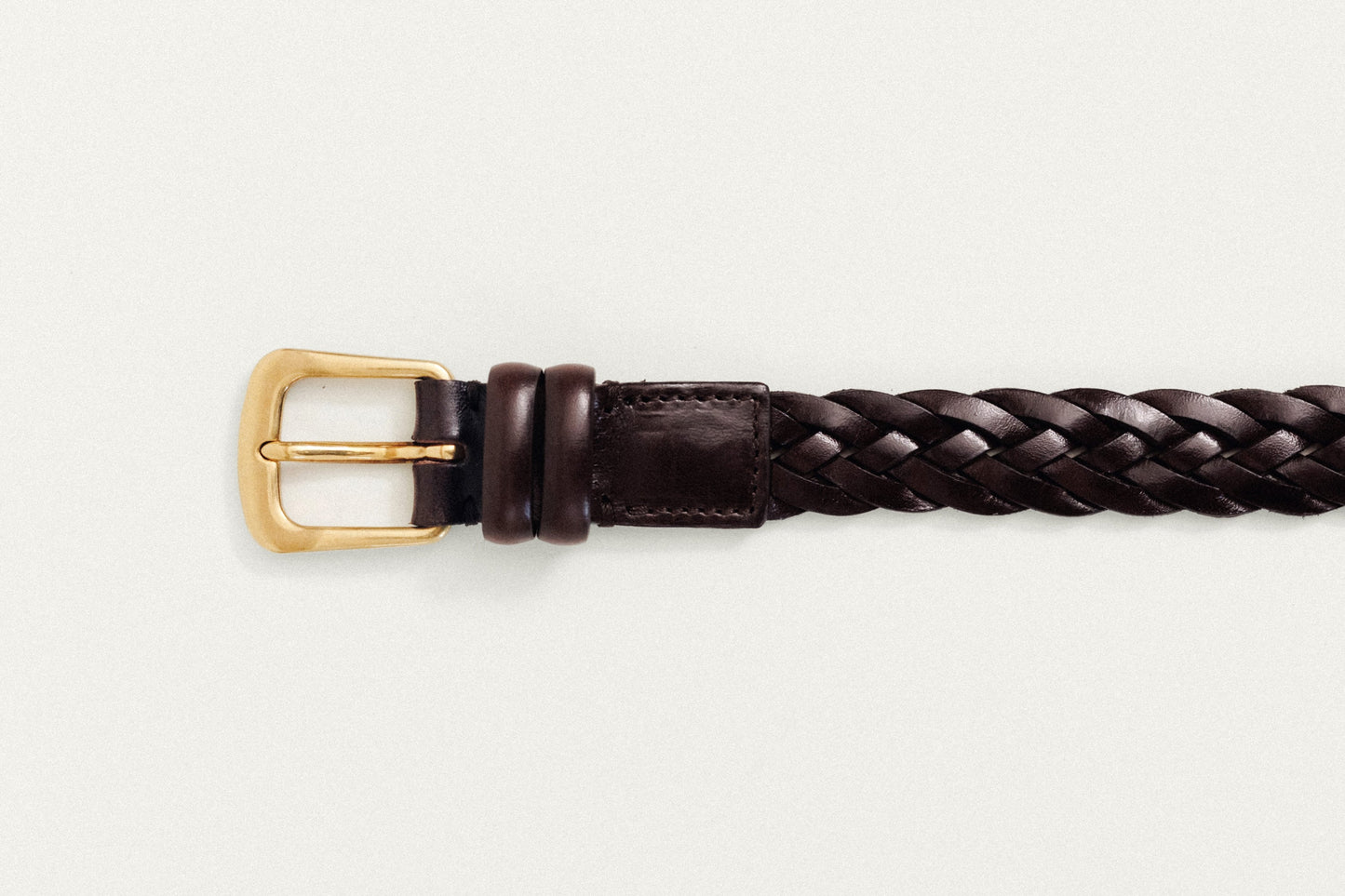 CEINTURE TRESSÉE BROWN