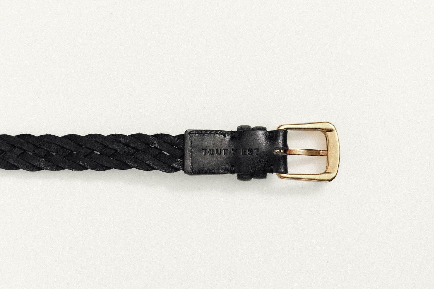 CEINTURE TRESSÉE BLACK