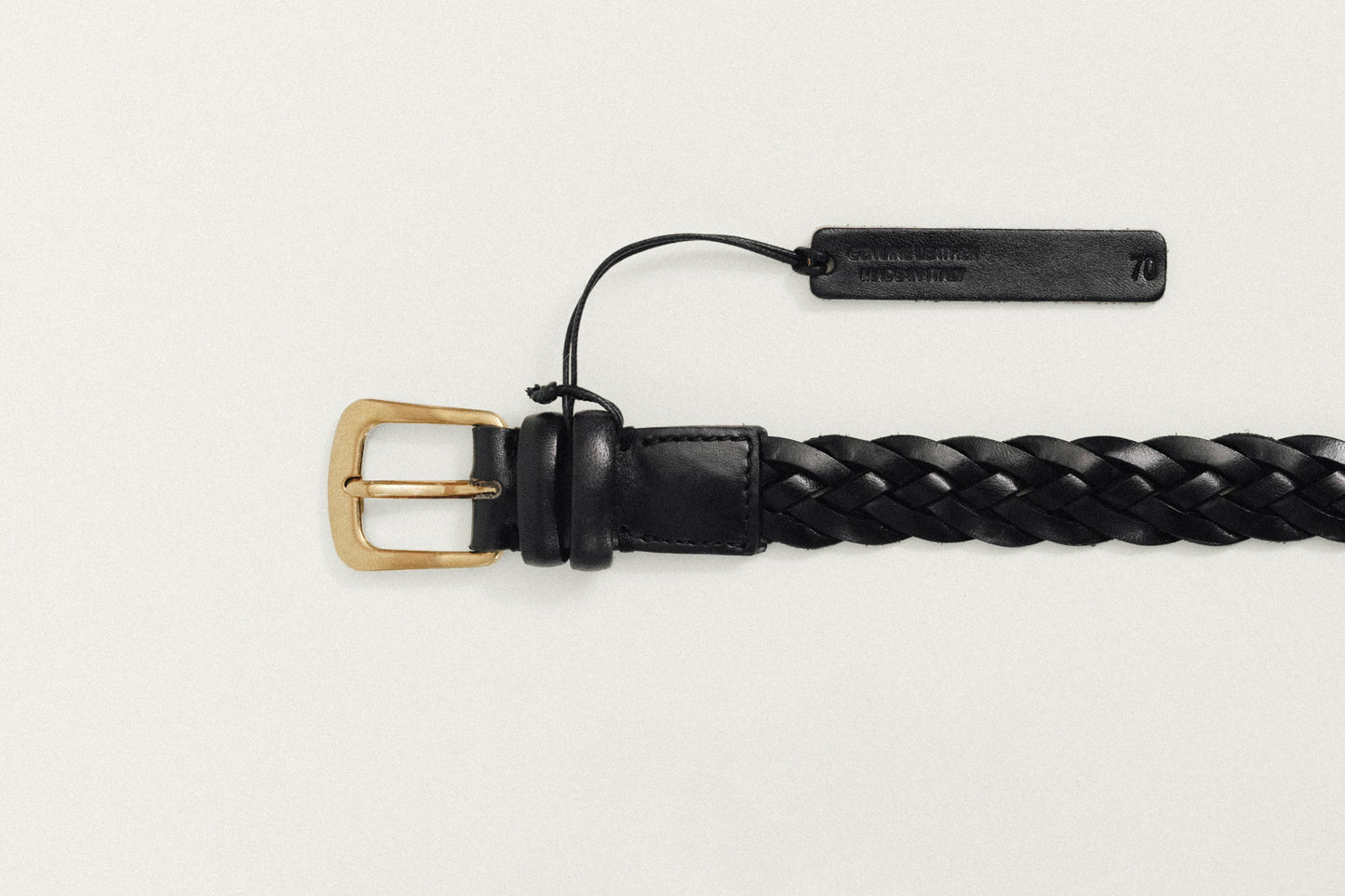 CEINTURE TRESSÉE BLACK