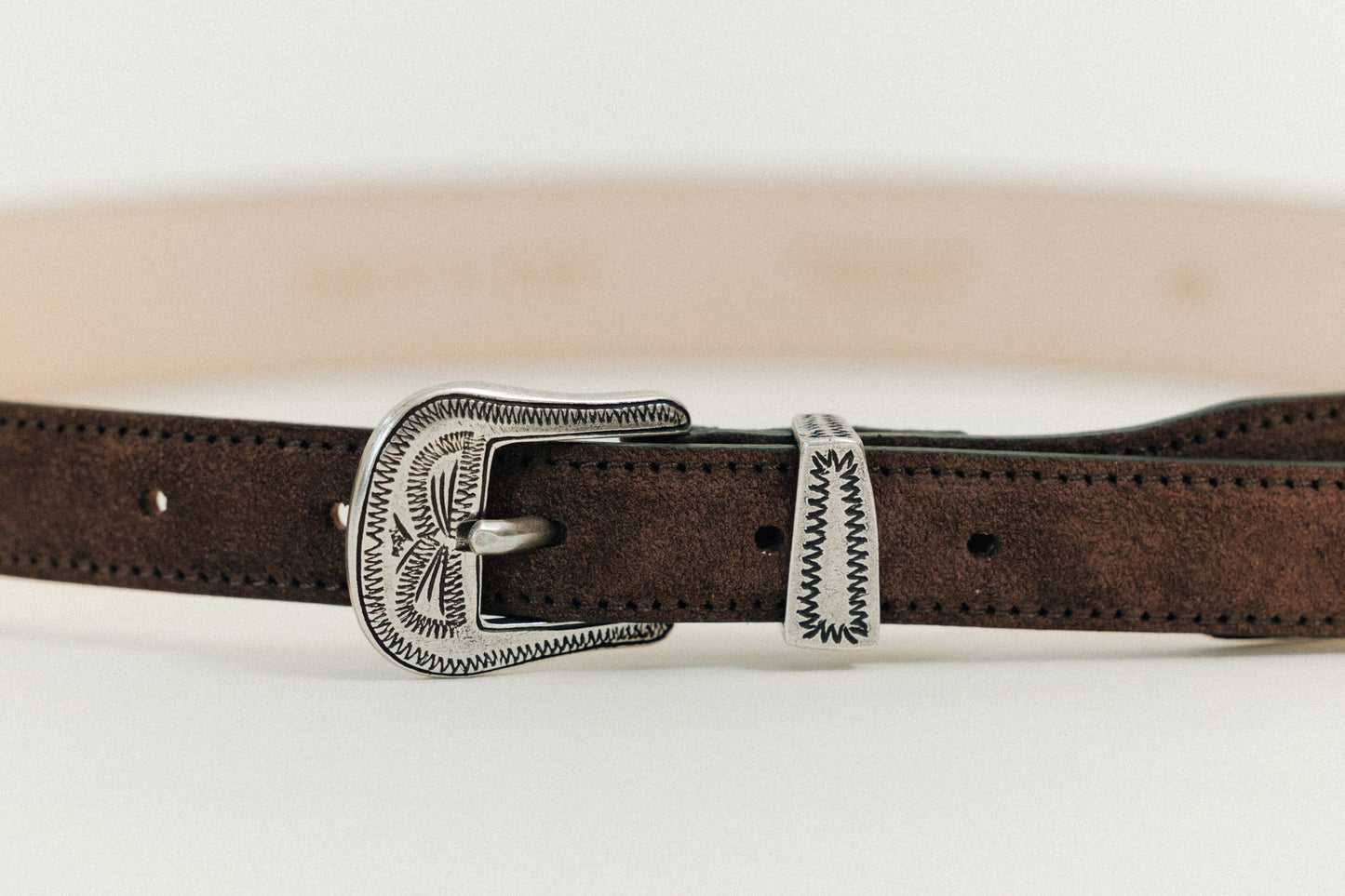 CEINTURE GRAVÉE BROWN