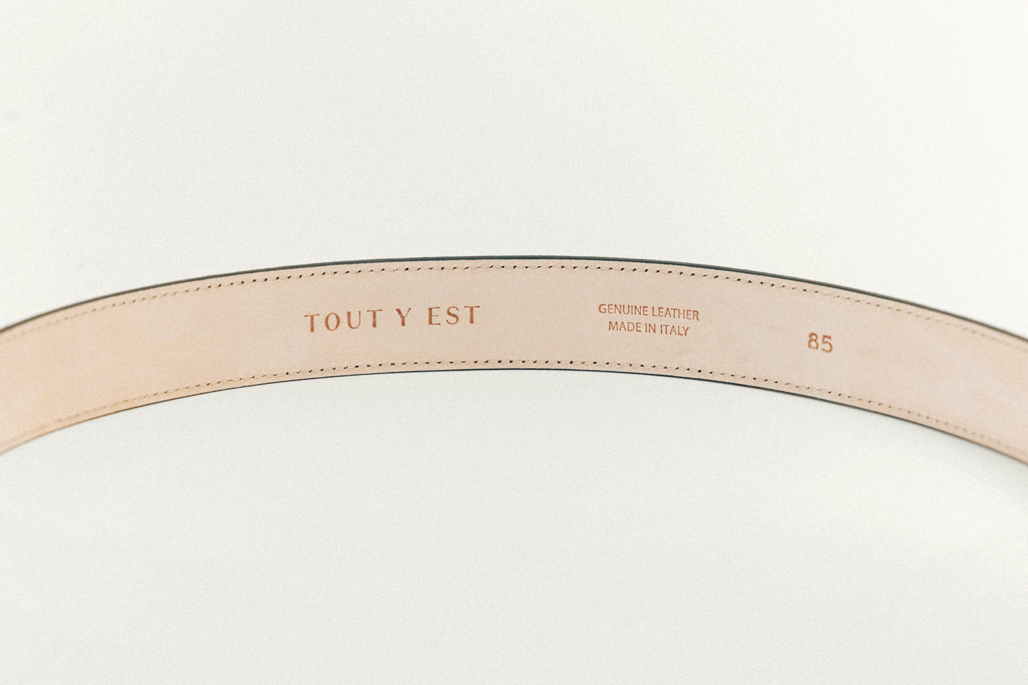 CEINTURE GRAVÉE NAVY